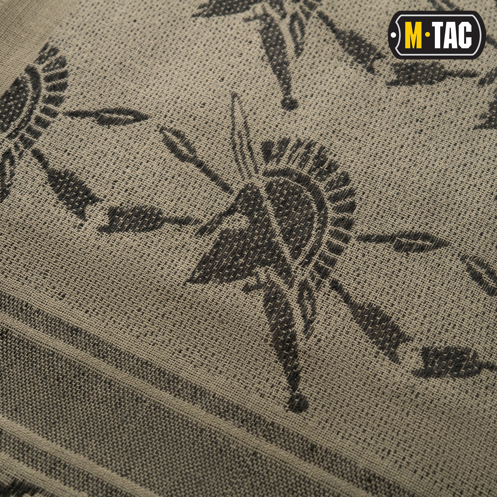 M-Tac шарф шемаг Spartan Foliage Green/Black — 3
