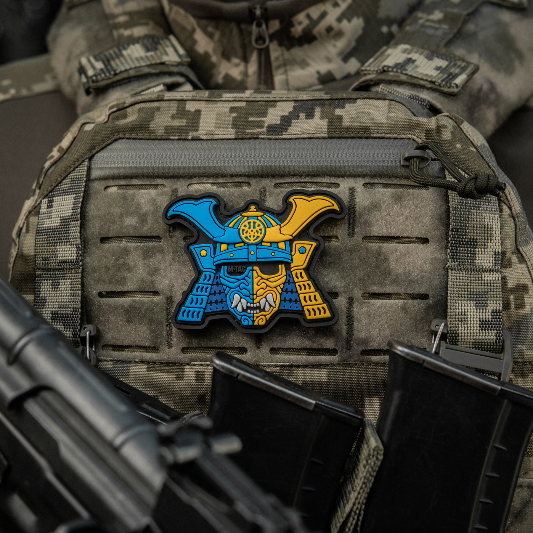 M-Tac нашивка Маска Самурая (PVC) — 5