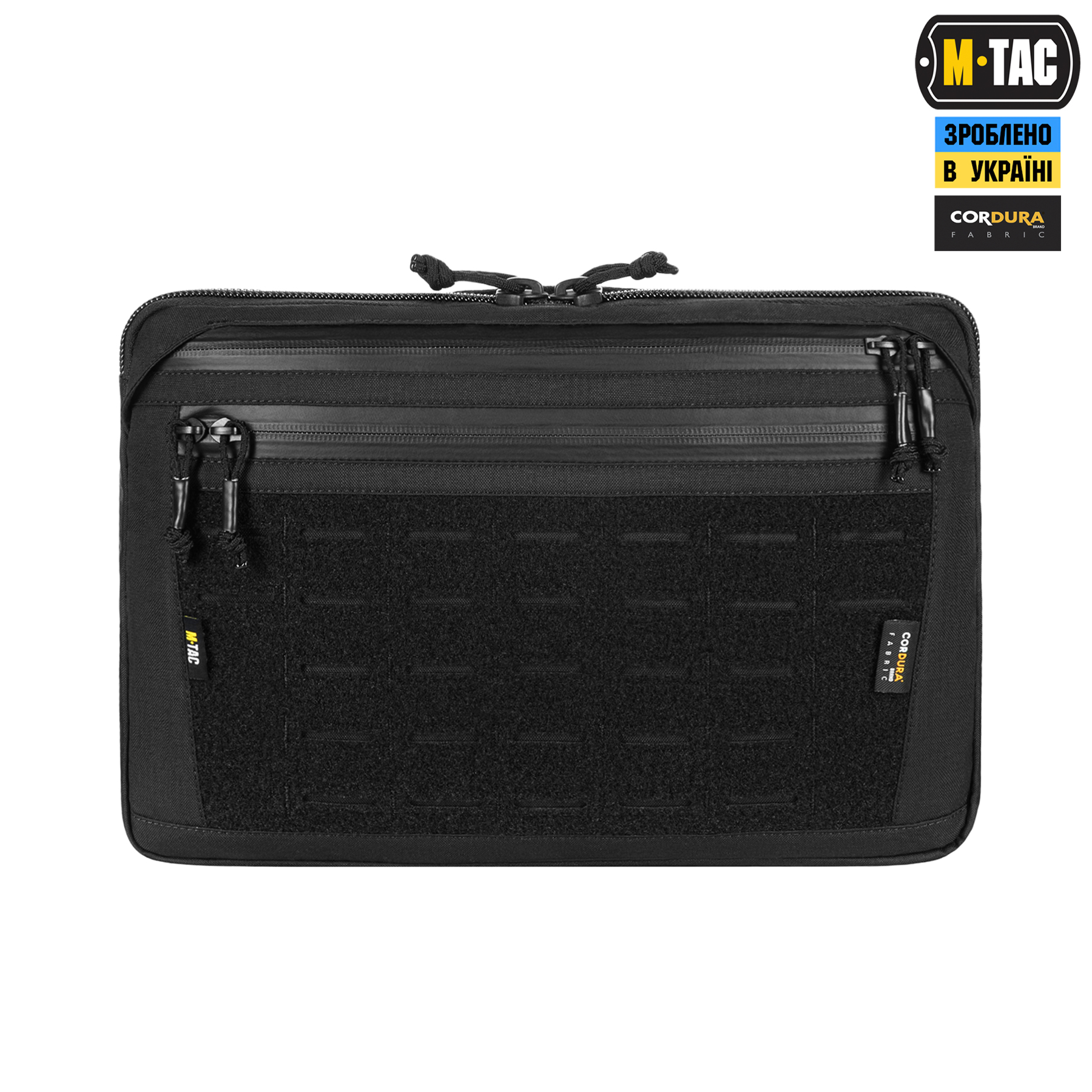 M-Tac сумка Admin Bag Large Elite с липучкой Black — 3