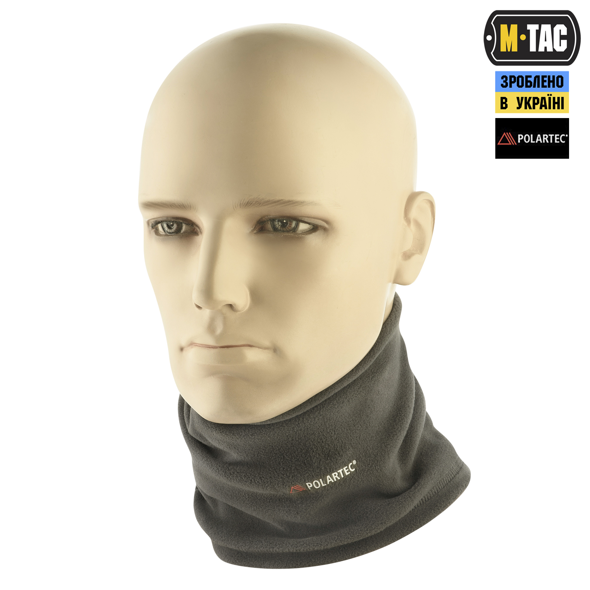 M-Tac шарф-труба Polartec Dark Grey — 3