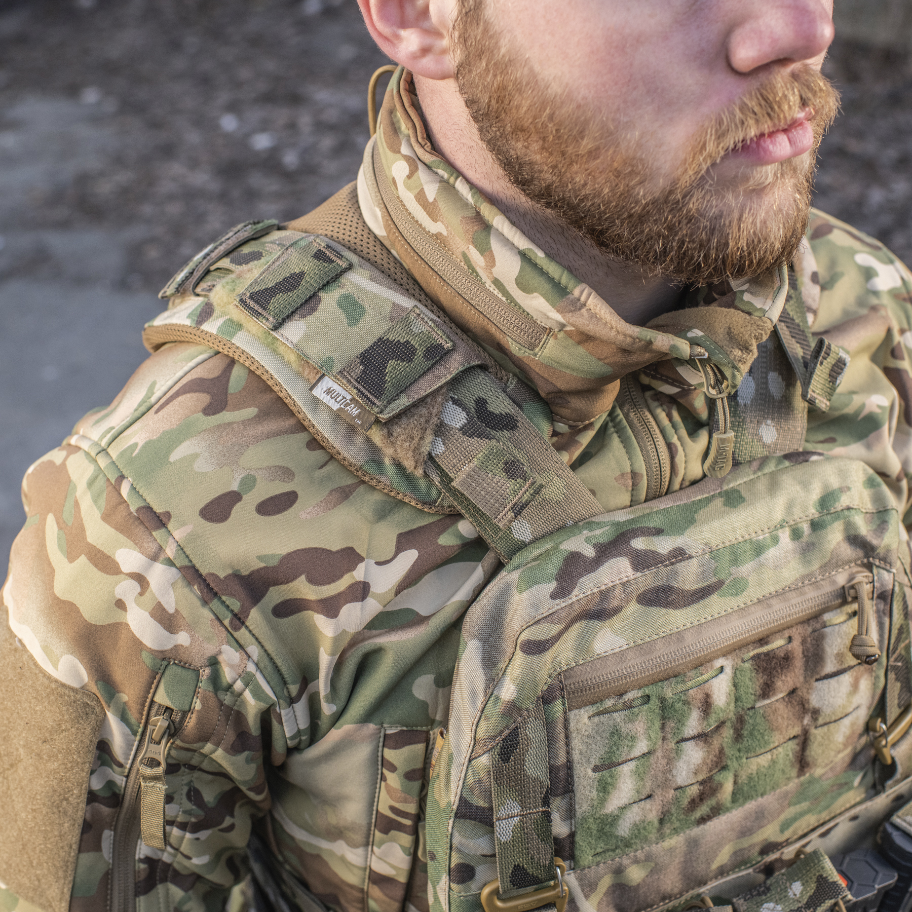 M-Tac демпфер плечевой для плитоноски Cuirass QRS Multicam — 18