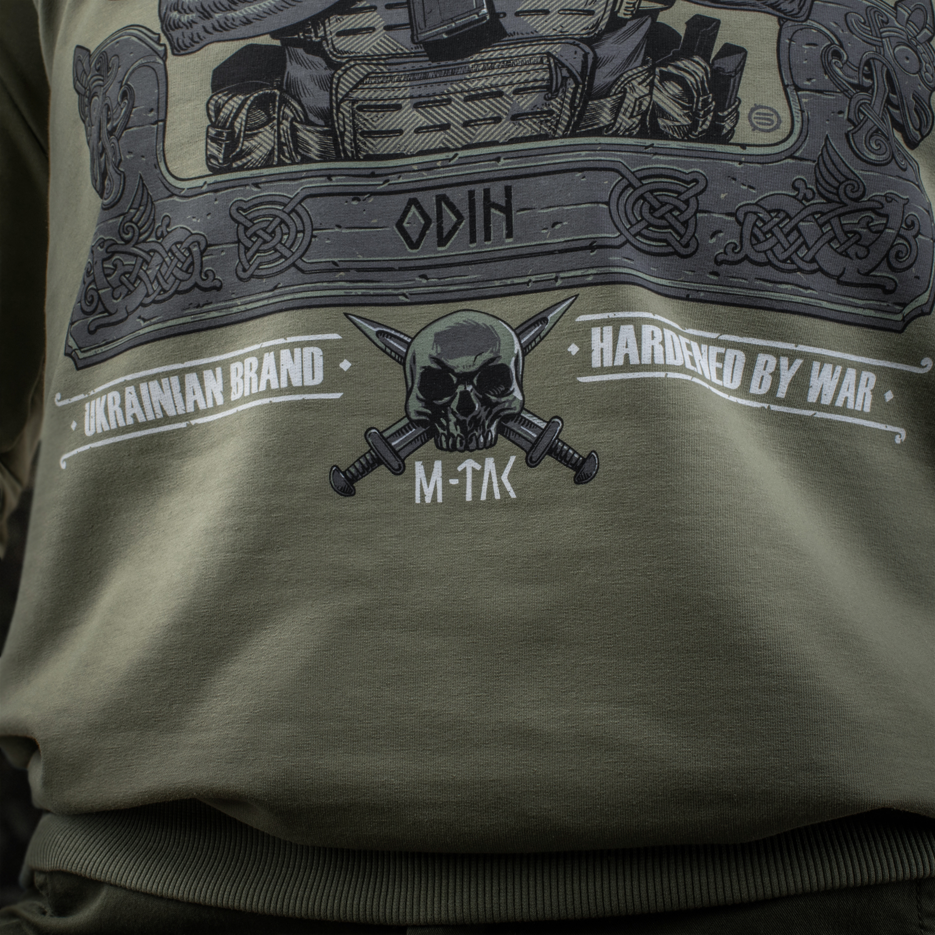 M-Tac кофта Hoodie Odin Light Olive — 14