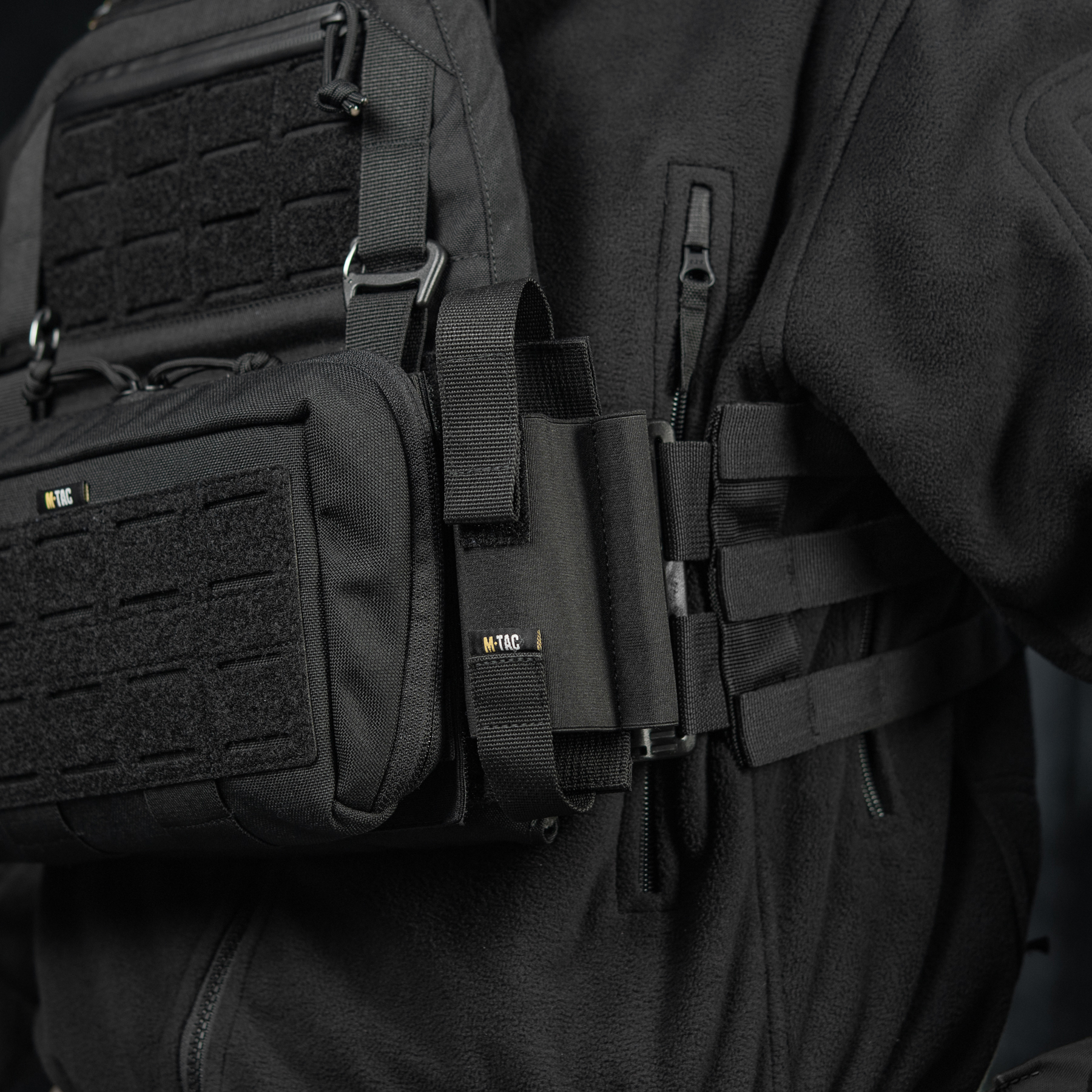 M-Tac подсумок для турникета эластичный на липучке Gen.III Black — 16