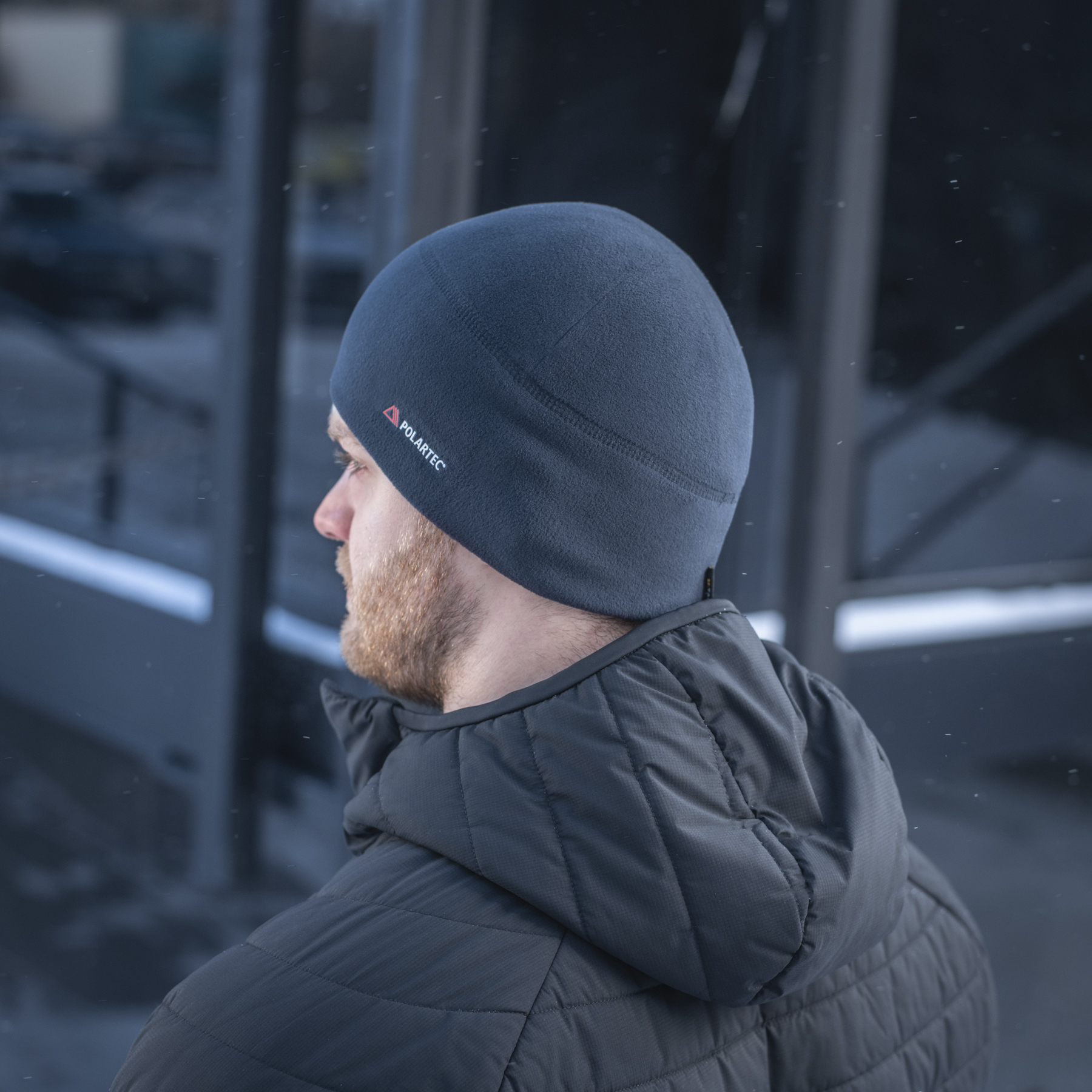 M-Tac шапка Watch Cap флис Light Polartec Dark Navy Blue — 15