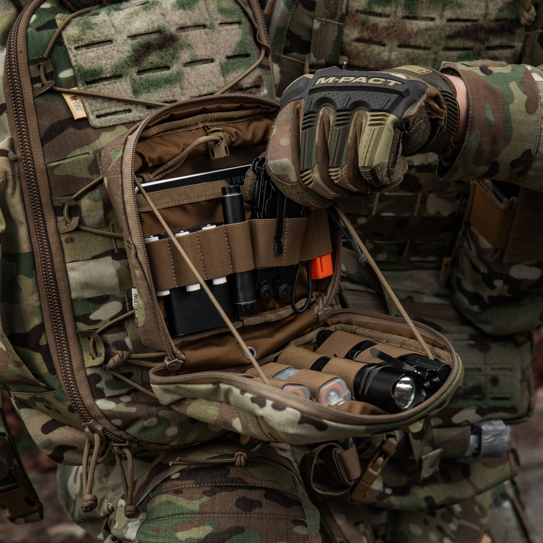 M-Tac подсумок органайзер Elite Multicam — 37