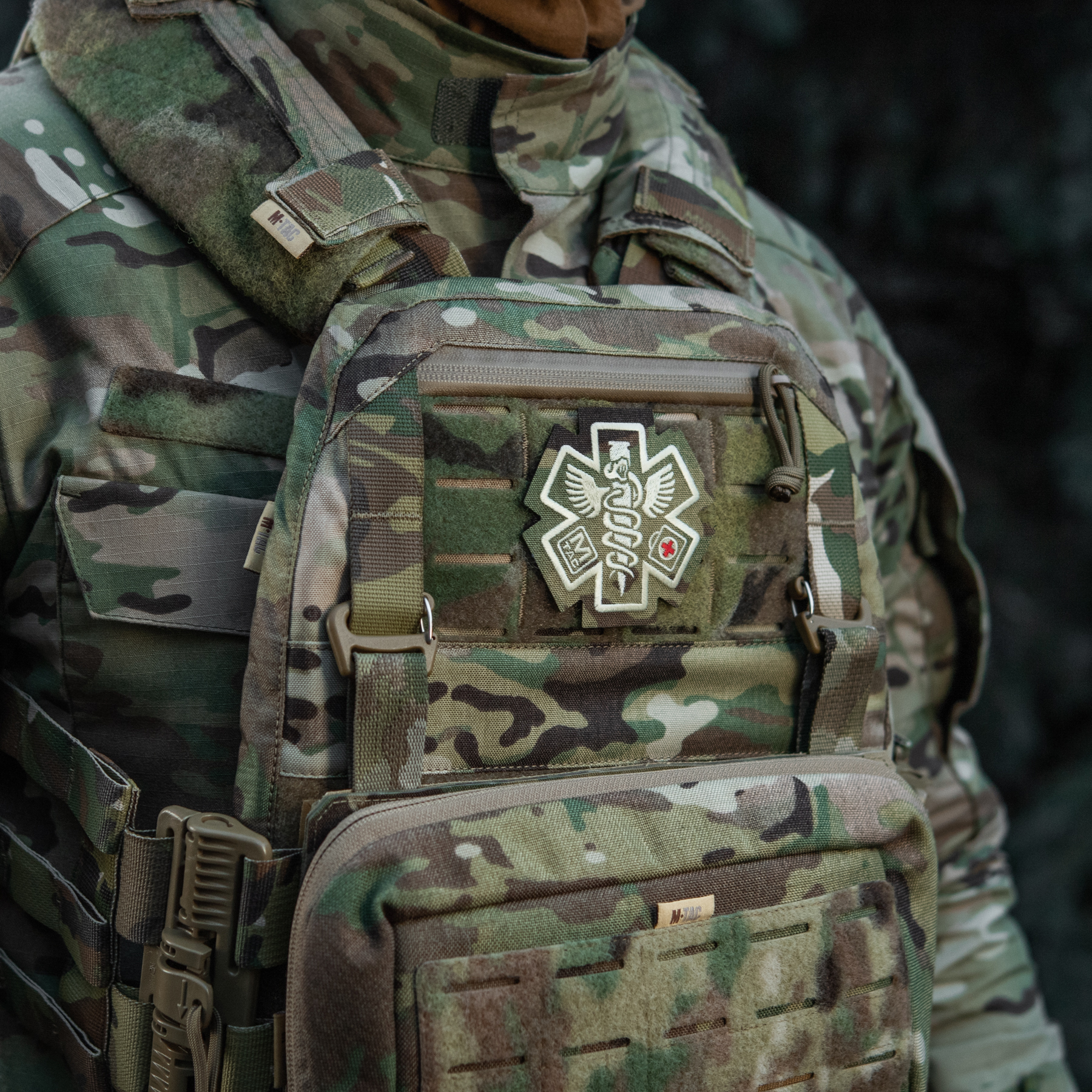 M-Tac нашивка Paramedic (вышивка) Multicam — 6