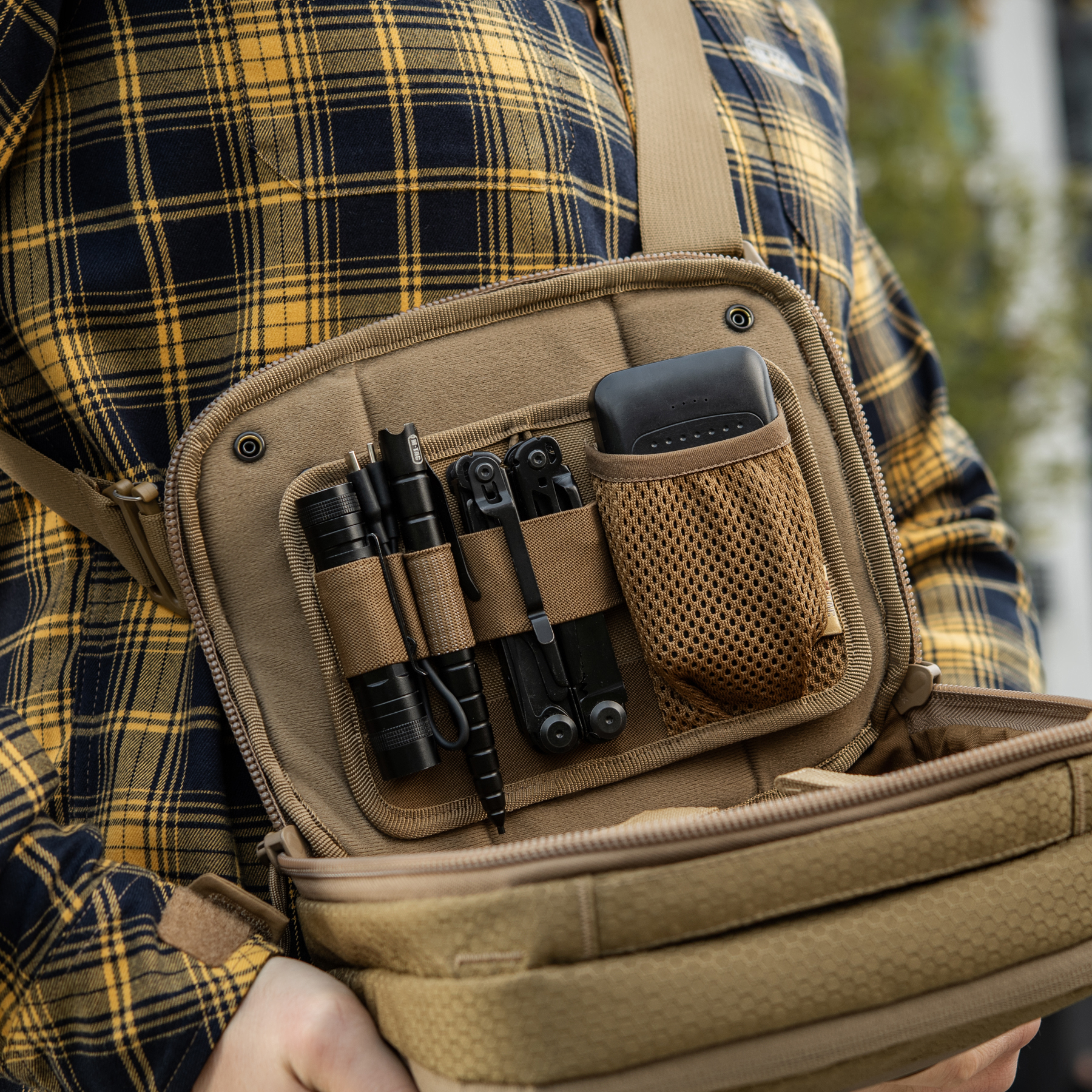 M-Tac сумка EDC Bag Elite HEX Coyote — 35