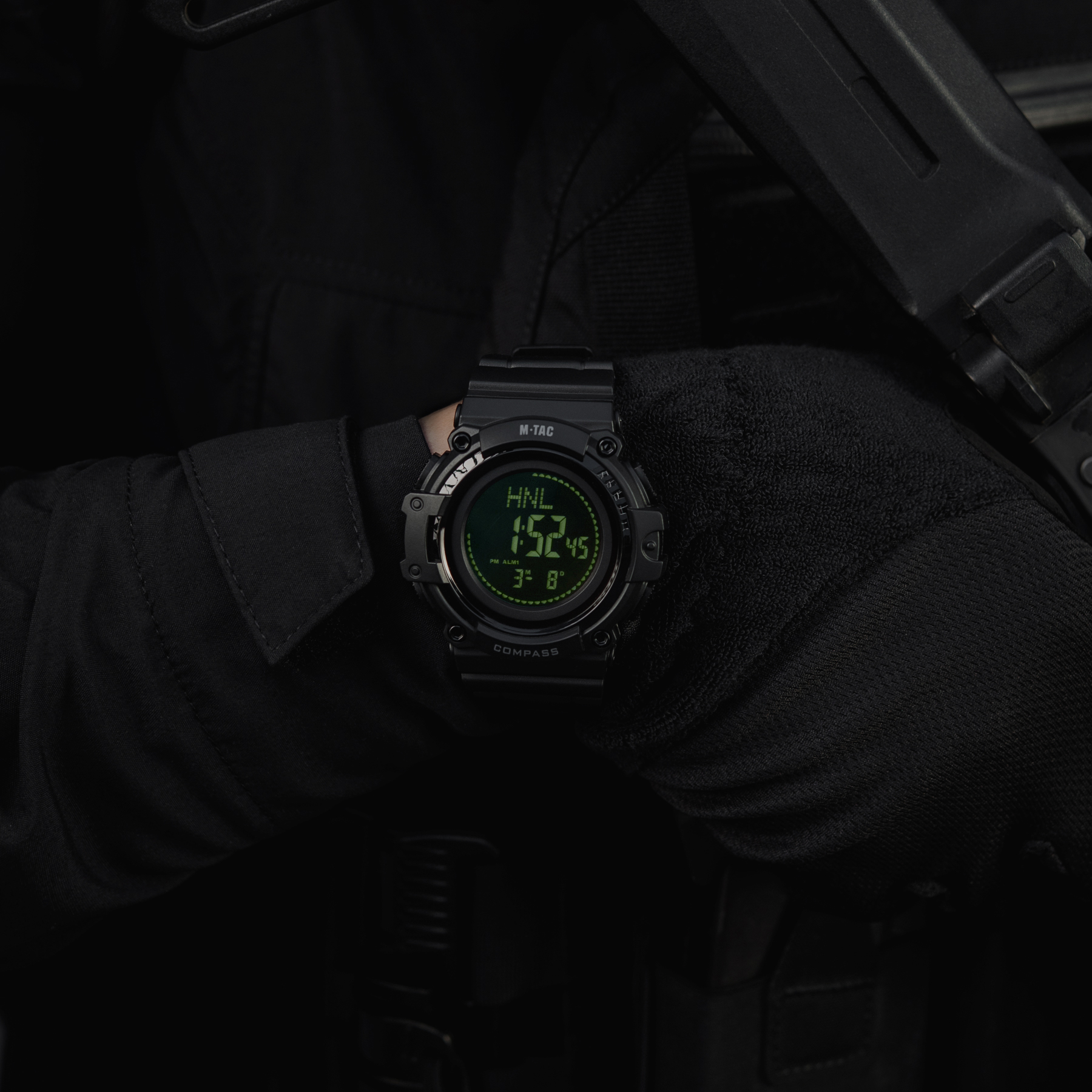 M-Tac часы тактические с компасом 2233 Black — 9