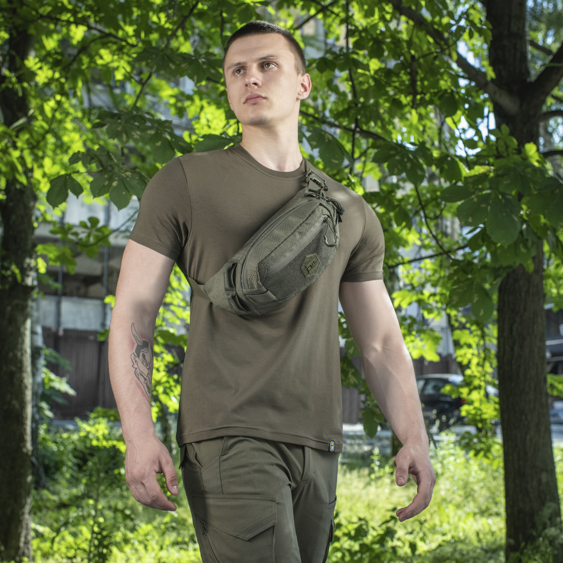 M-Tac сумка Waist Bag Elite Hex Ranger Green — 9