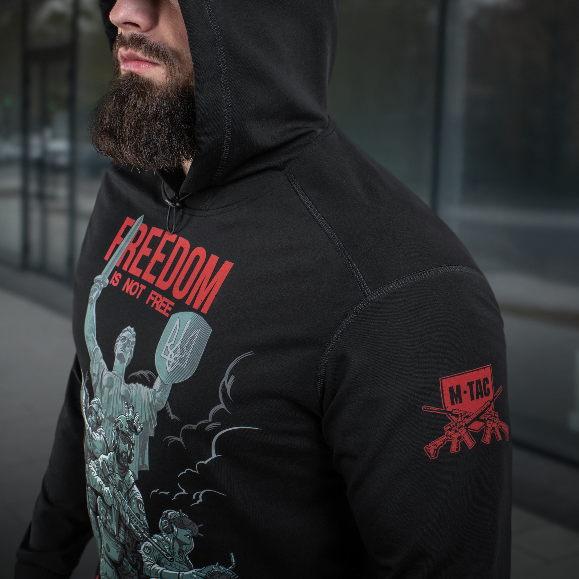 M-Tac кофта Hoodie Freedom Black — 26