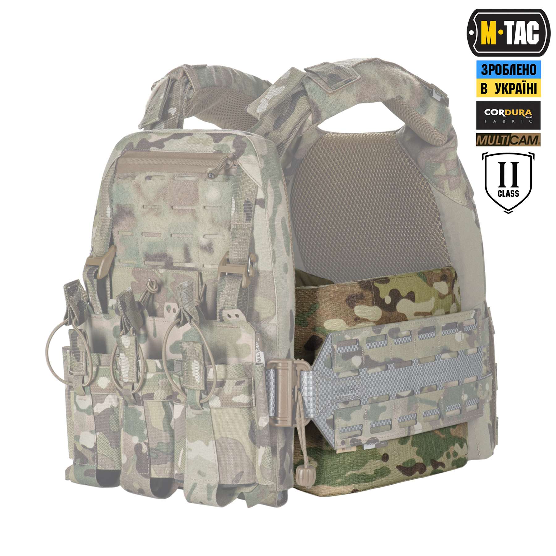 M-TAC баллистическая защита 2 класс (FMS) на камербанд TIGER Multicam — 5