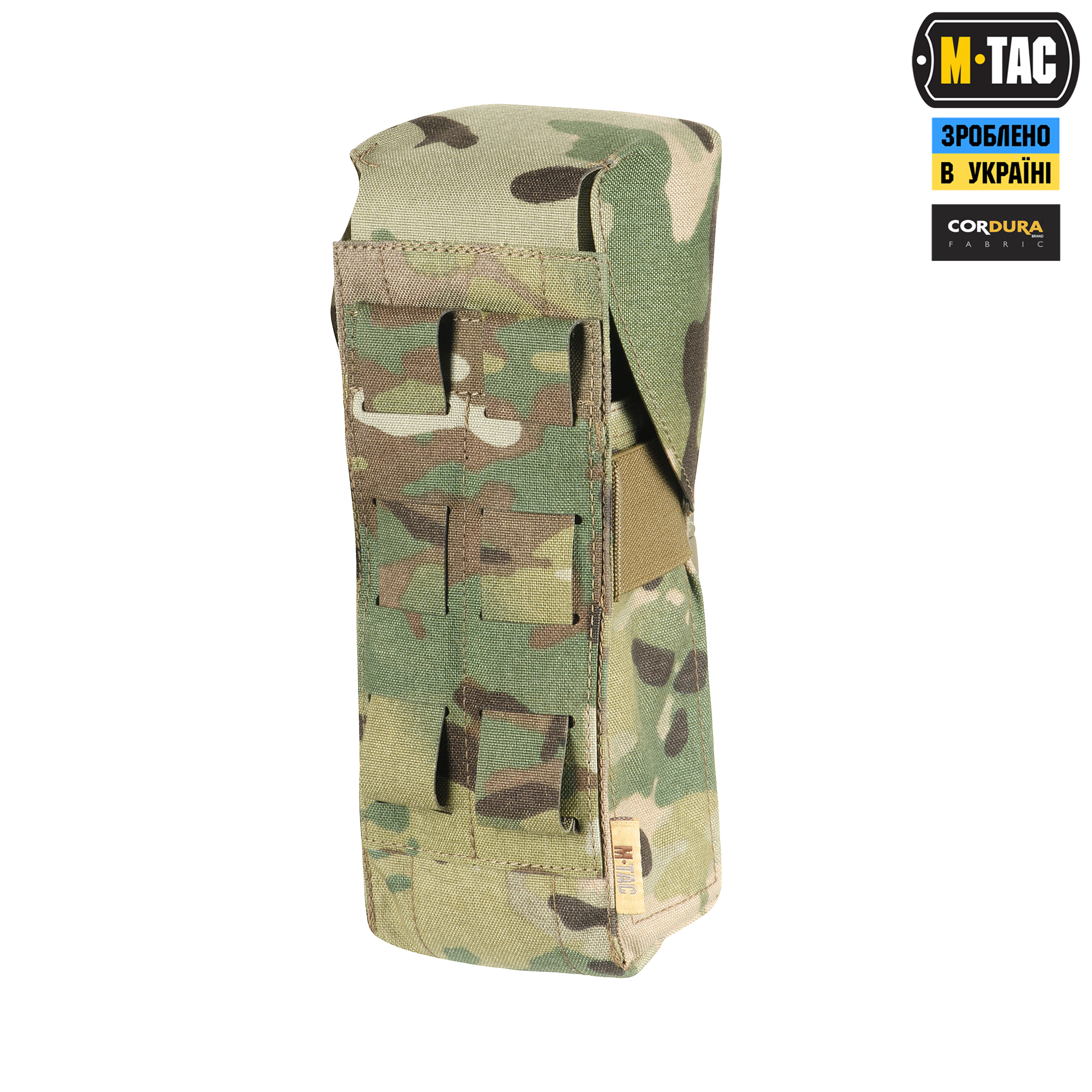 M-Tac подсумок на два магазина закрытый Fastex Multicam — 7