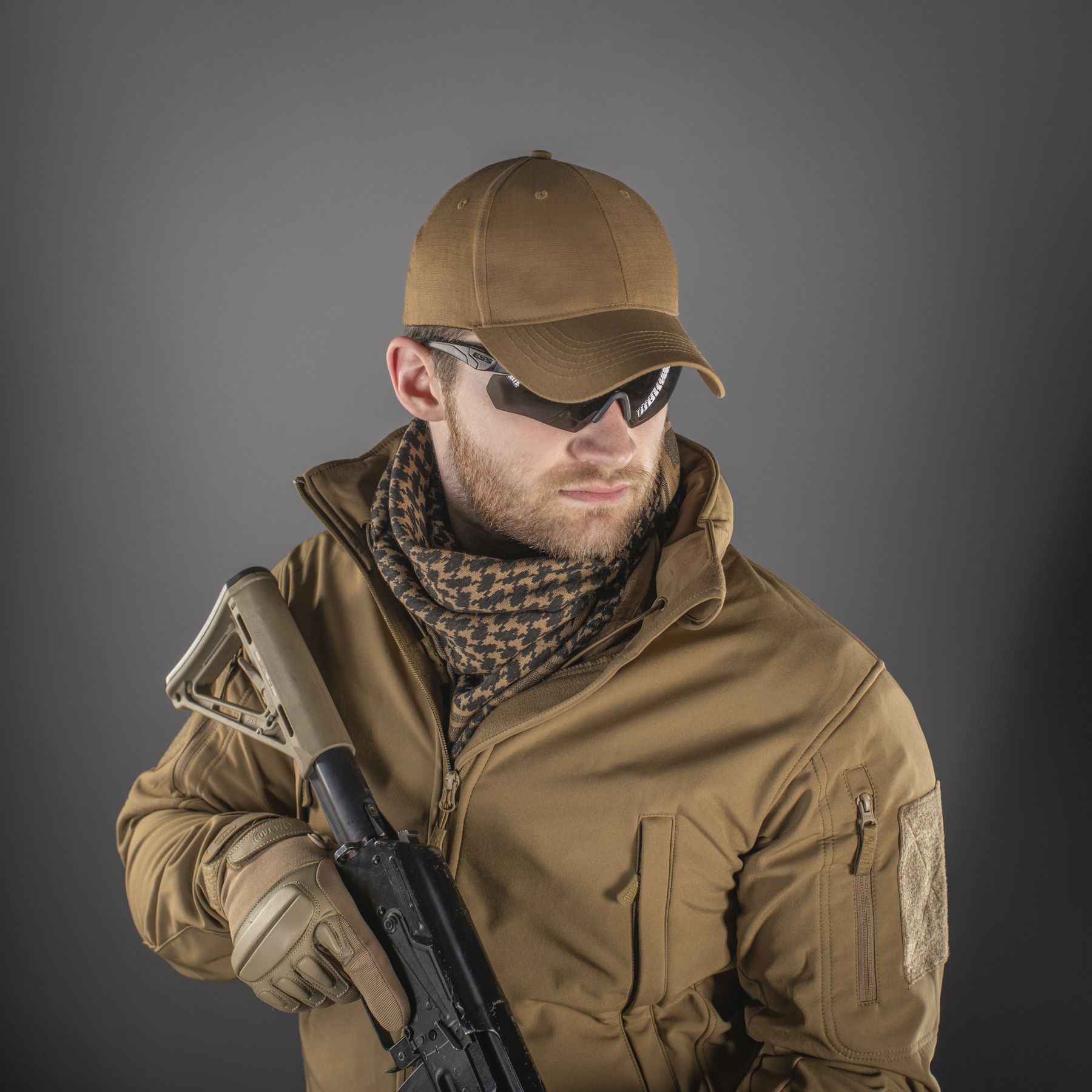 M-Tac бейсболка Elite Flex рип-стоп Coyote Brown — 10