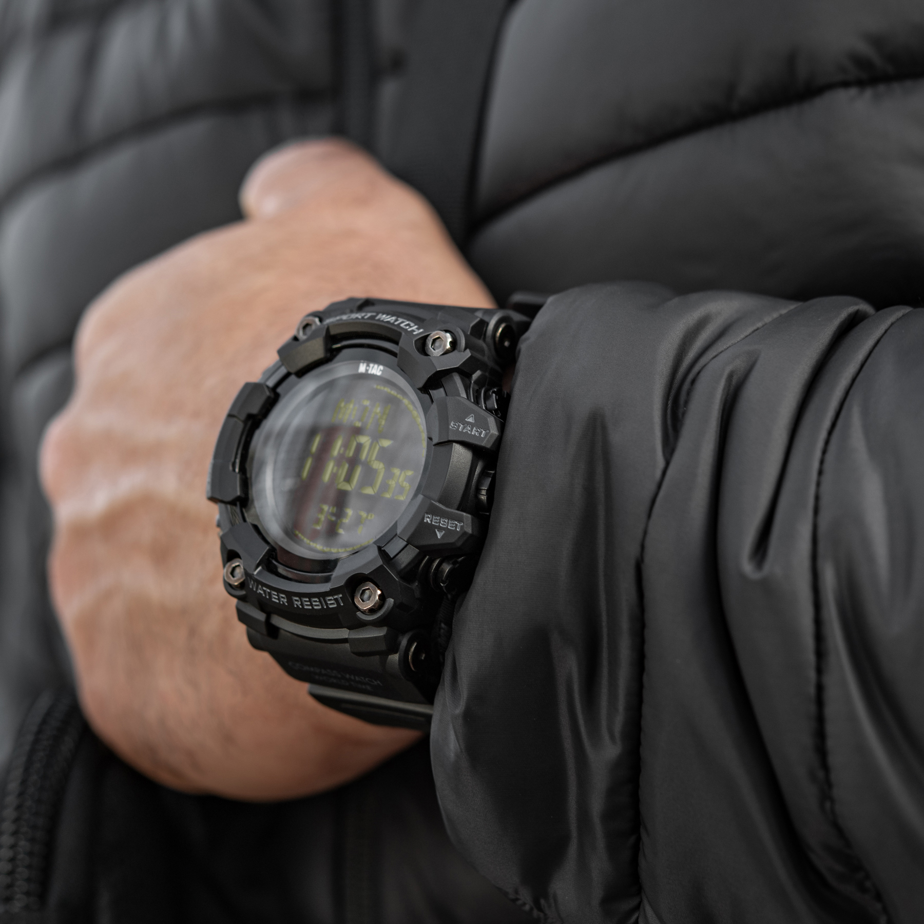 M-Tac часы тактические 2037 Black — 14