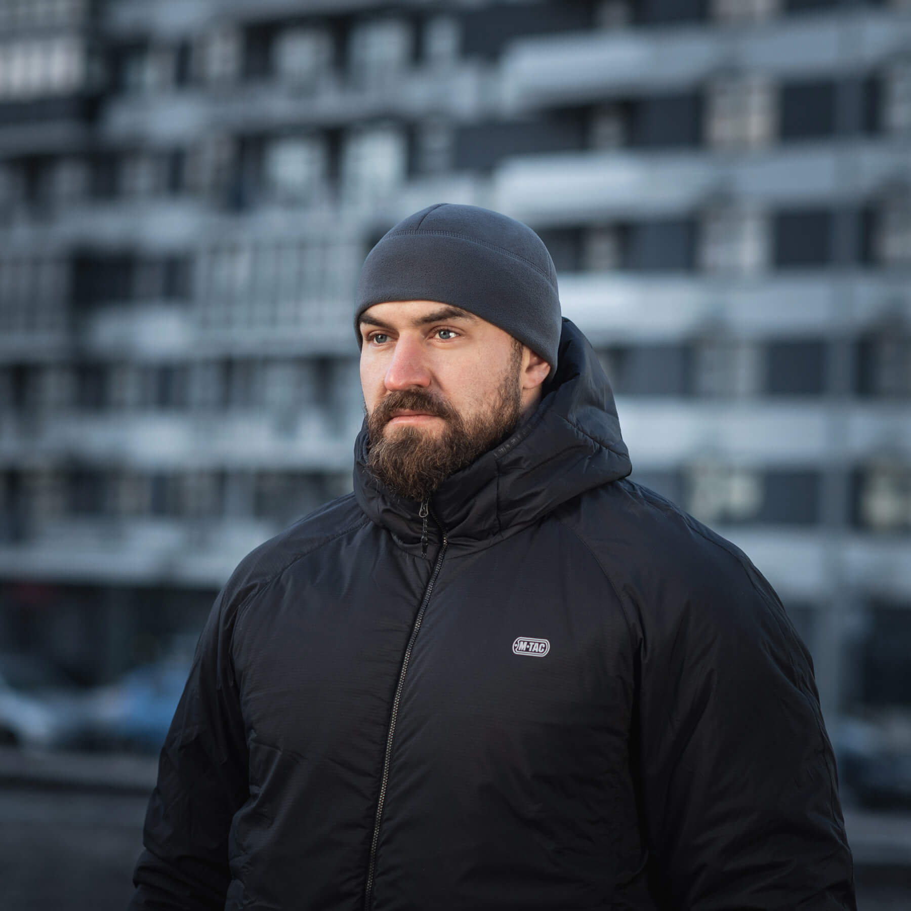 M-Tac шапка Watch Cap Elite флис (320г/м2) Dark Grey — 7