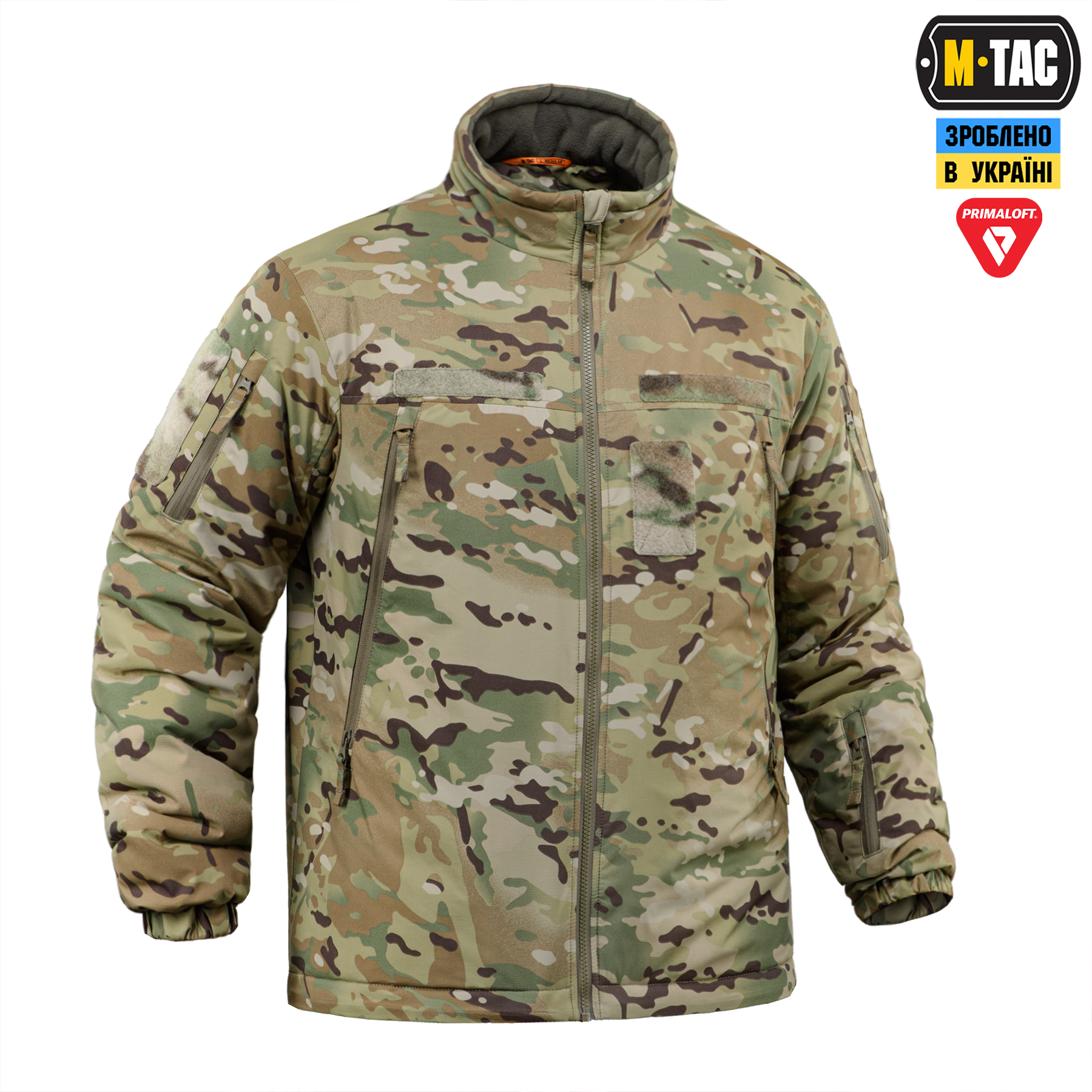 M-Tac куртка зимняя Alpha Combat Pro Primaloft MC — 4