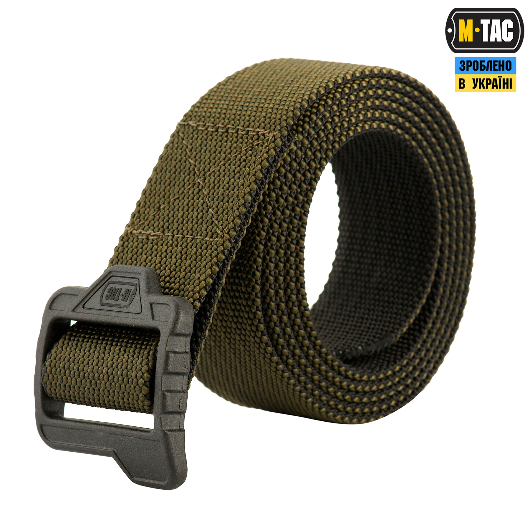 M-Tac ремень Double Sided Lite Belt Olive/Black — 2