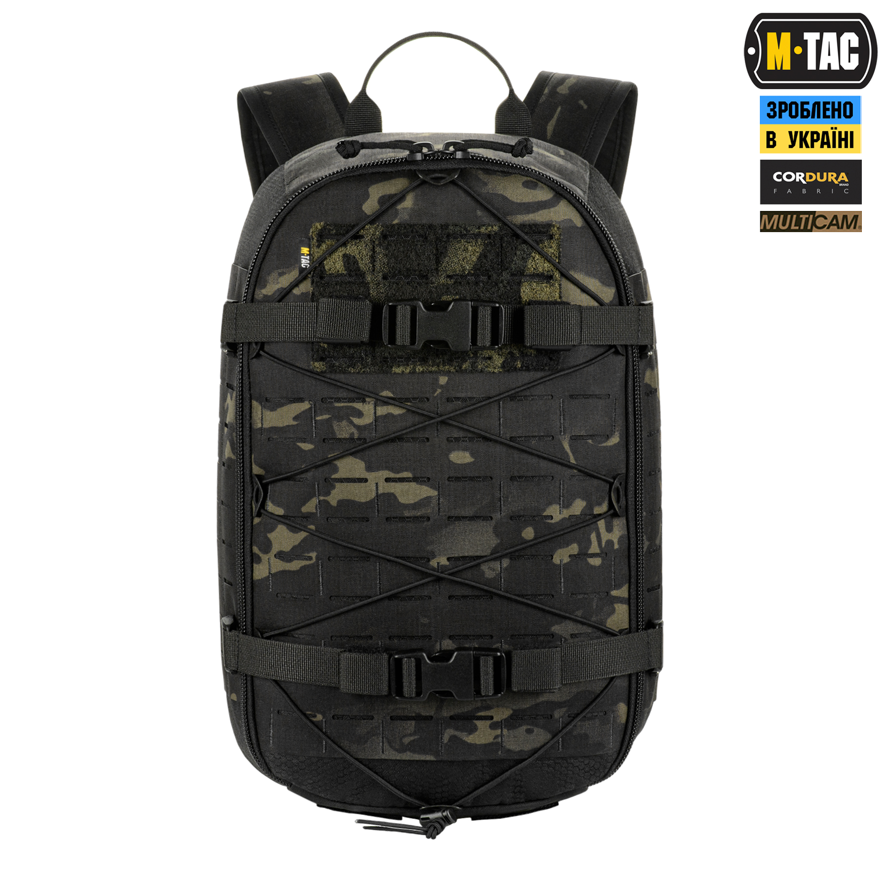 M-Tac рюкзак Sturm с эргономичными лямками X-Large Elite Gen.II Multicam Black — 3