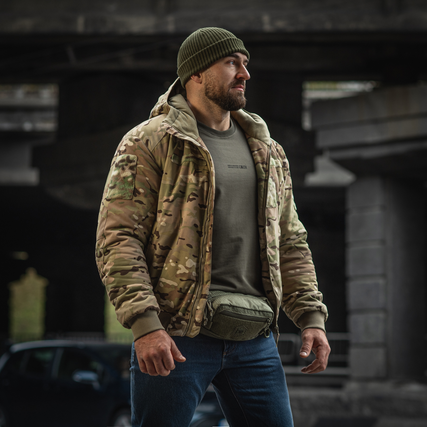 M-Tac куртка MA-1 Hooded Military Primaloft MC — 19