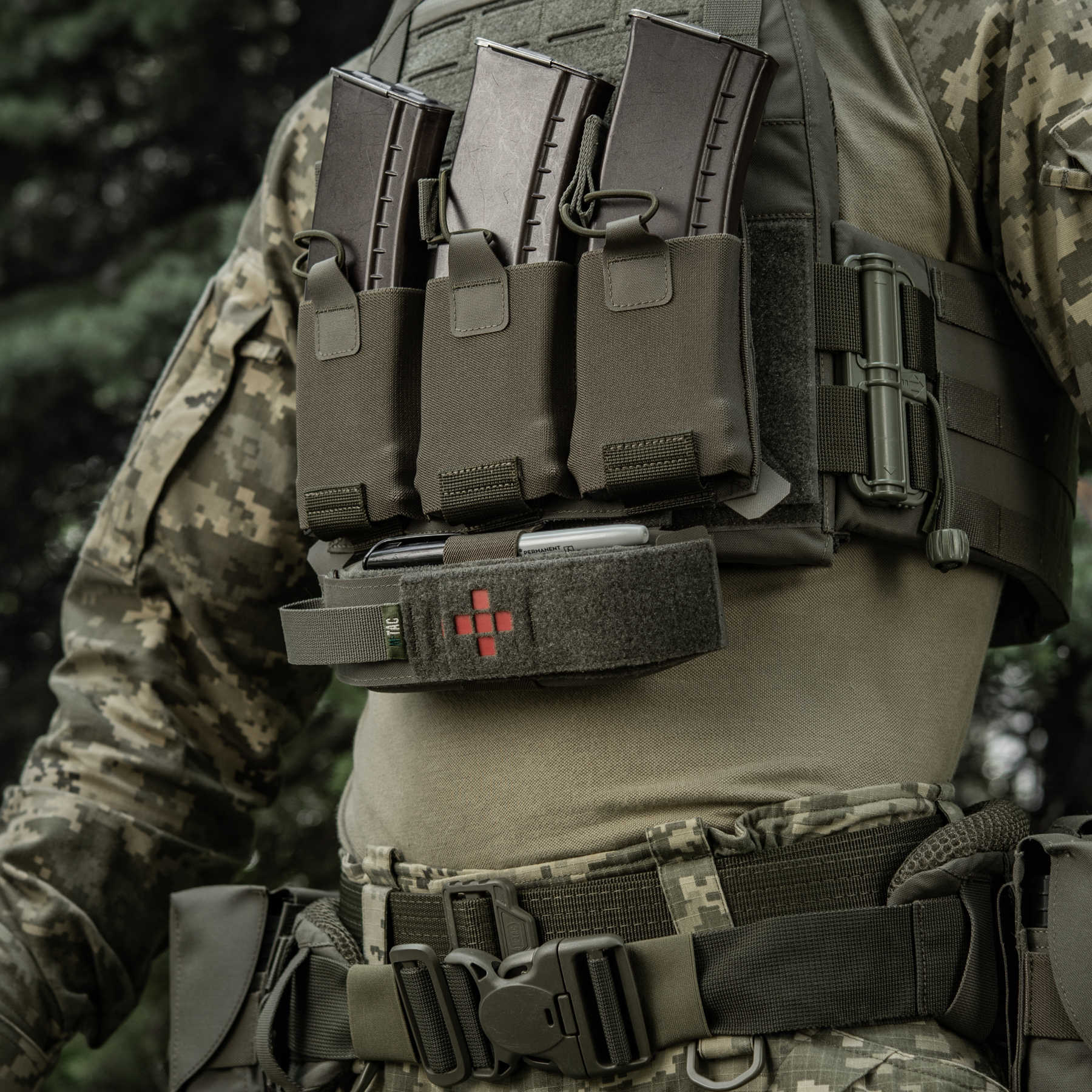 M-Tac подсумок для турникета закрытый FLAP Ranger Green — 34