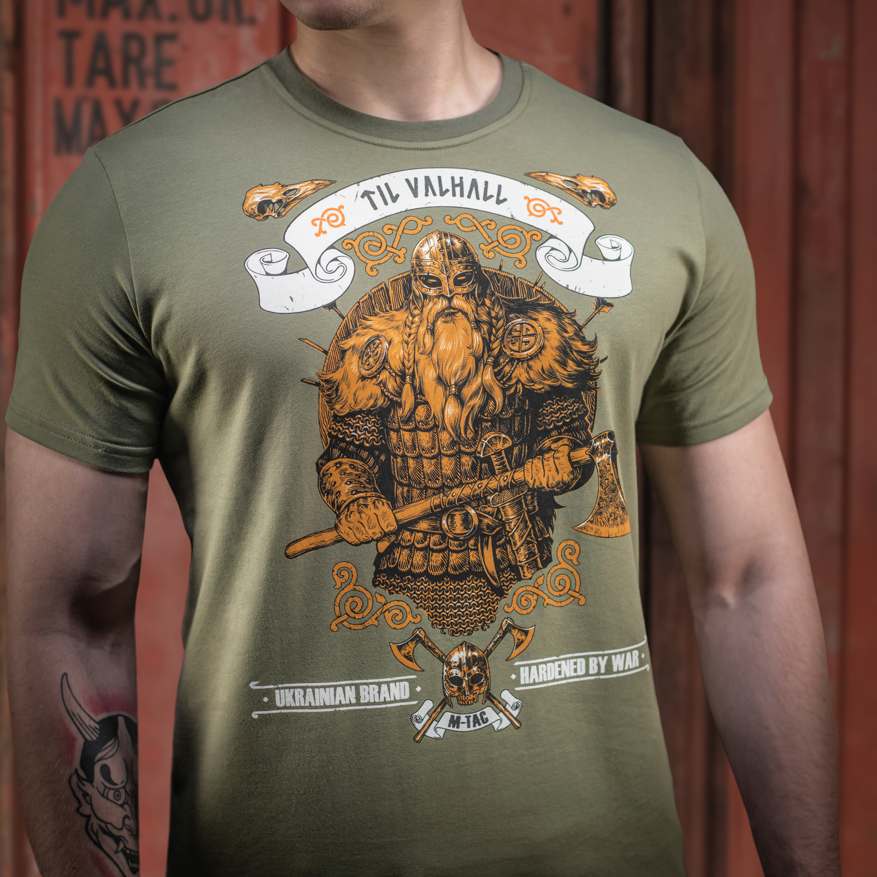 M-Tac футболка Viking Light Olive — 12