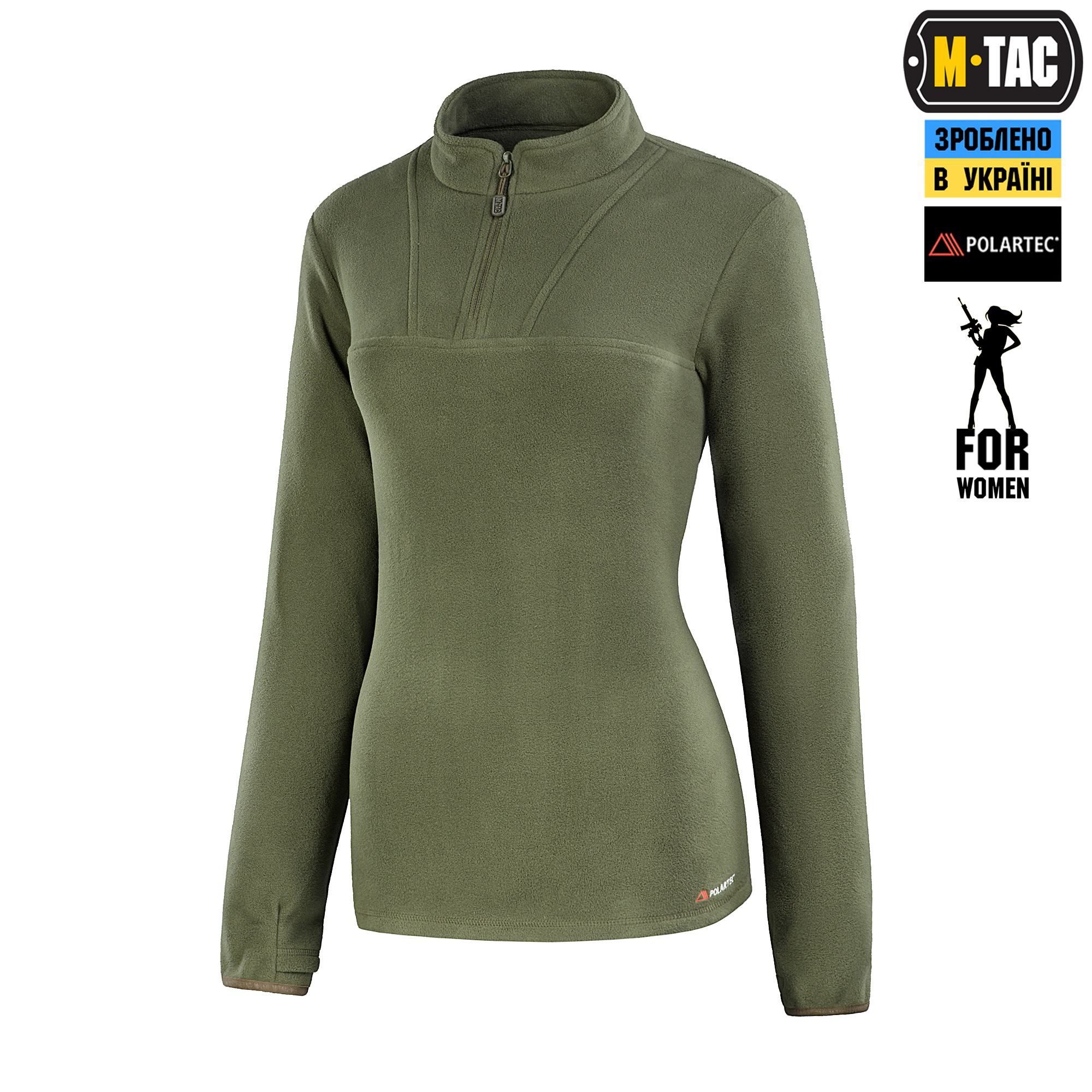 M-Tac кофта Delta Polartec Lady Army Olive — 2