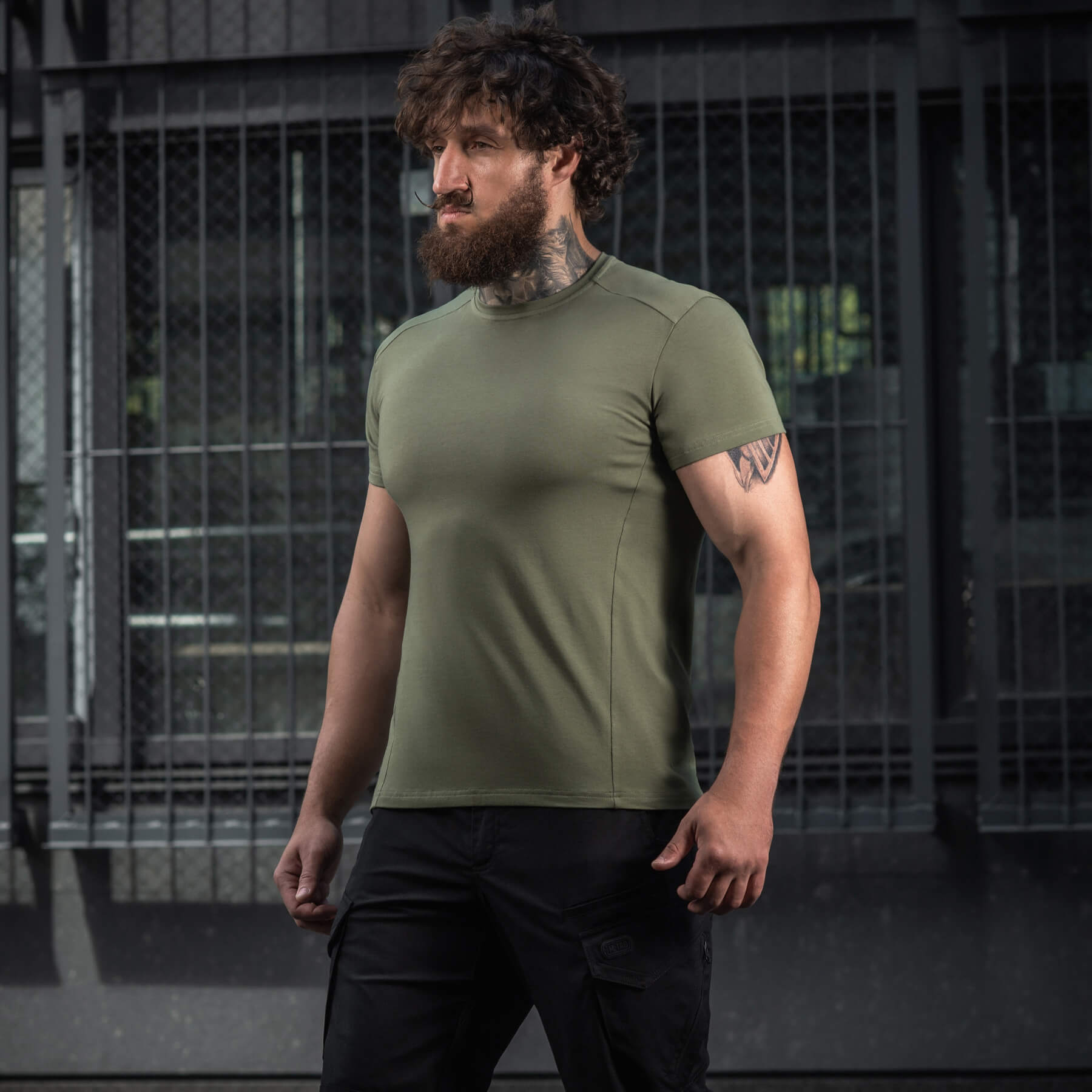 M-Tac футболка 93/7 Summer Comfort Fit Light Olive — 8