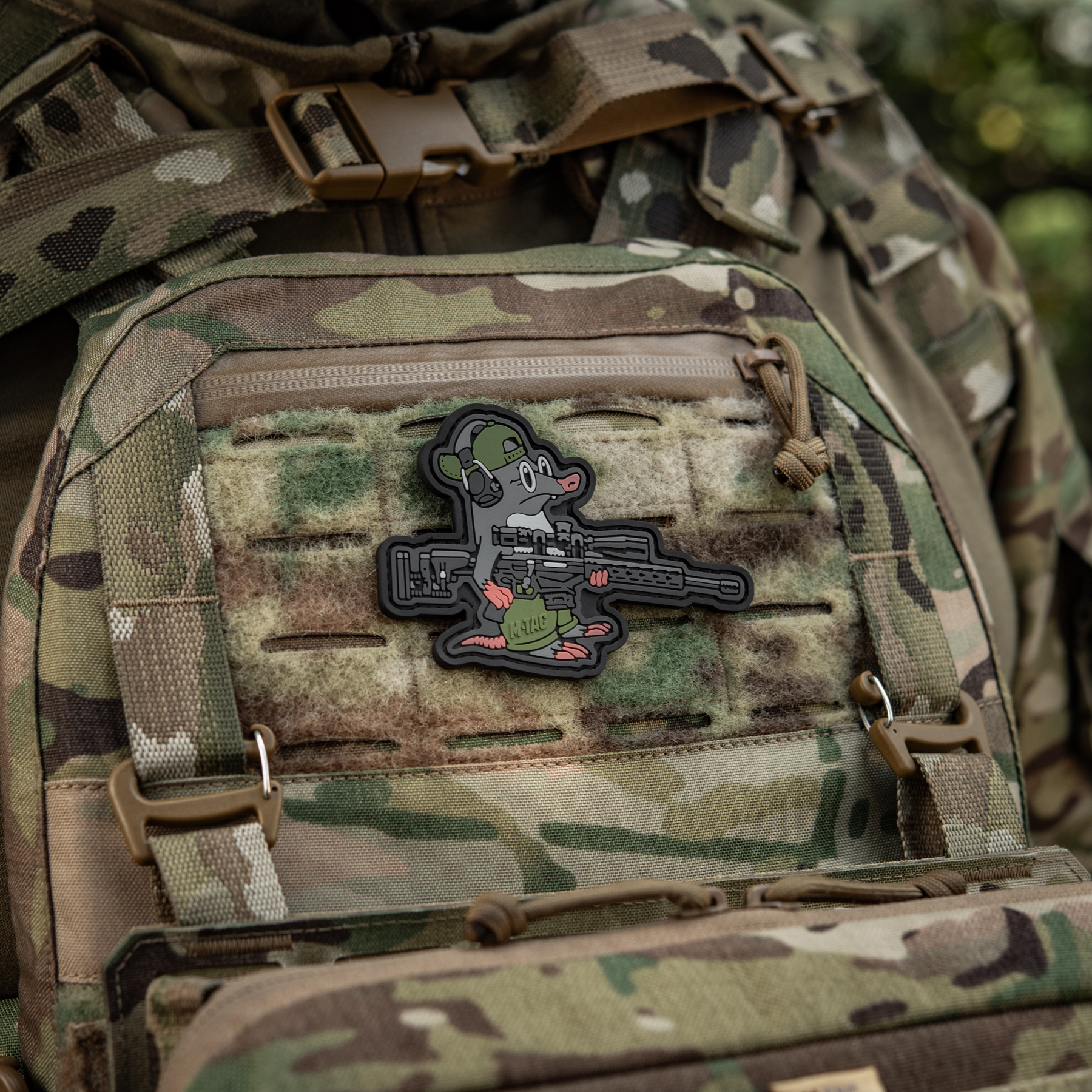 M-Tac нашивка Крот (PVC) — 9