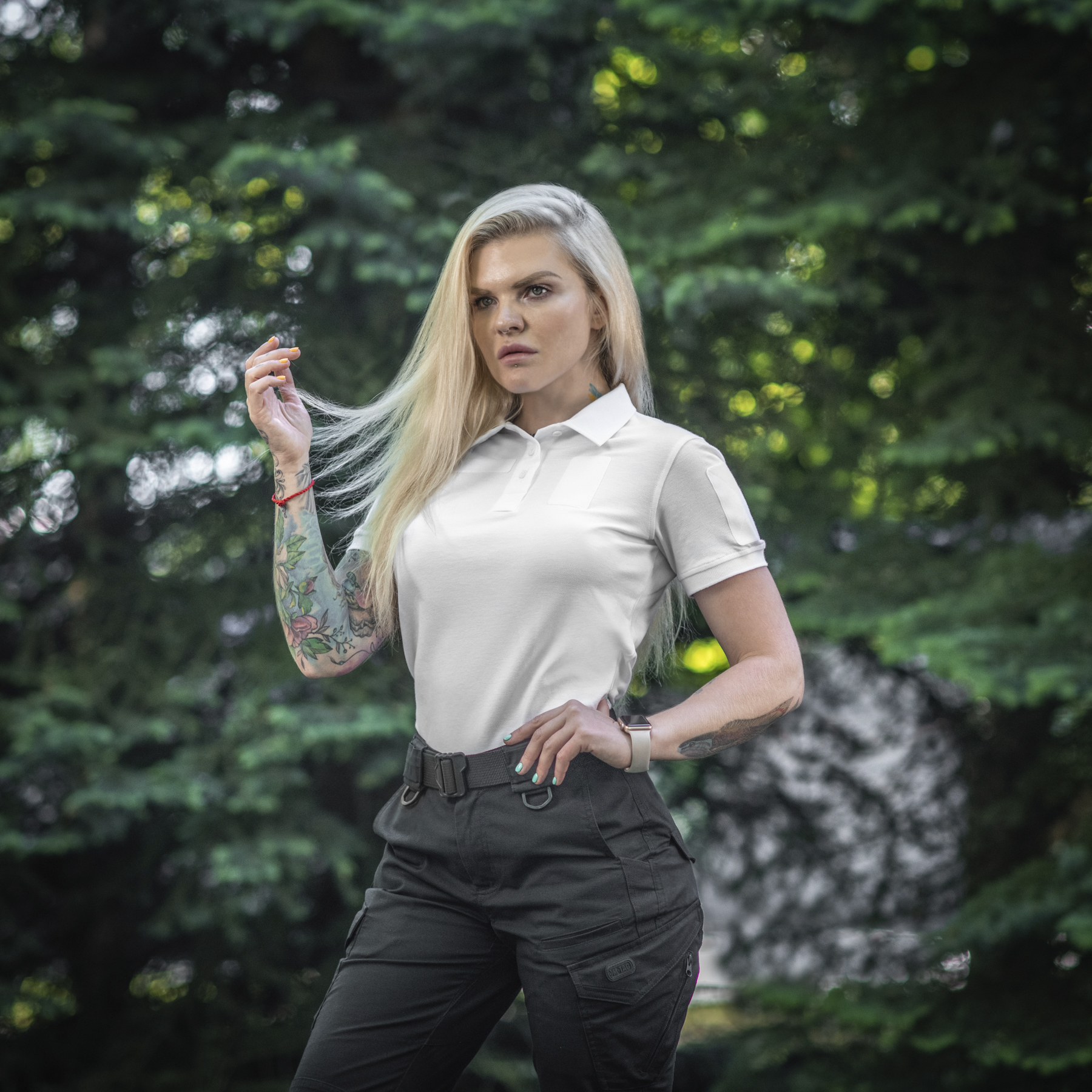 M-Tac поло тактическое 65/35 Lady White — 6