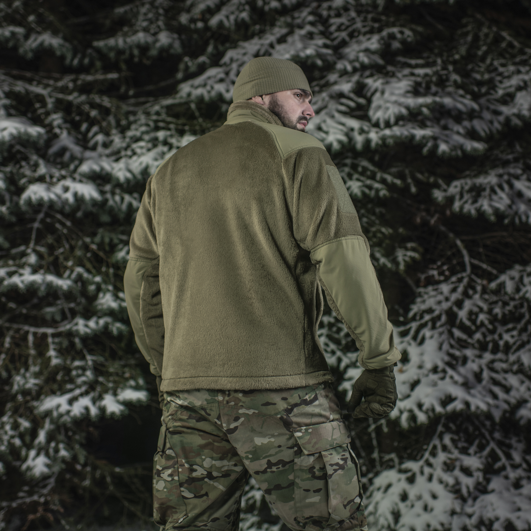 M-Tac кофта Battle Fleece Polartec Tan — 10