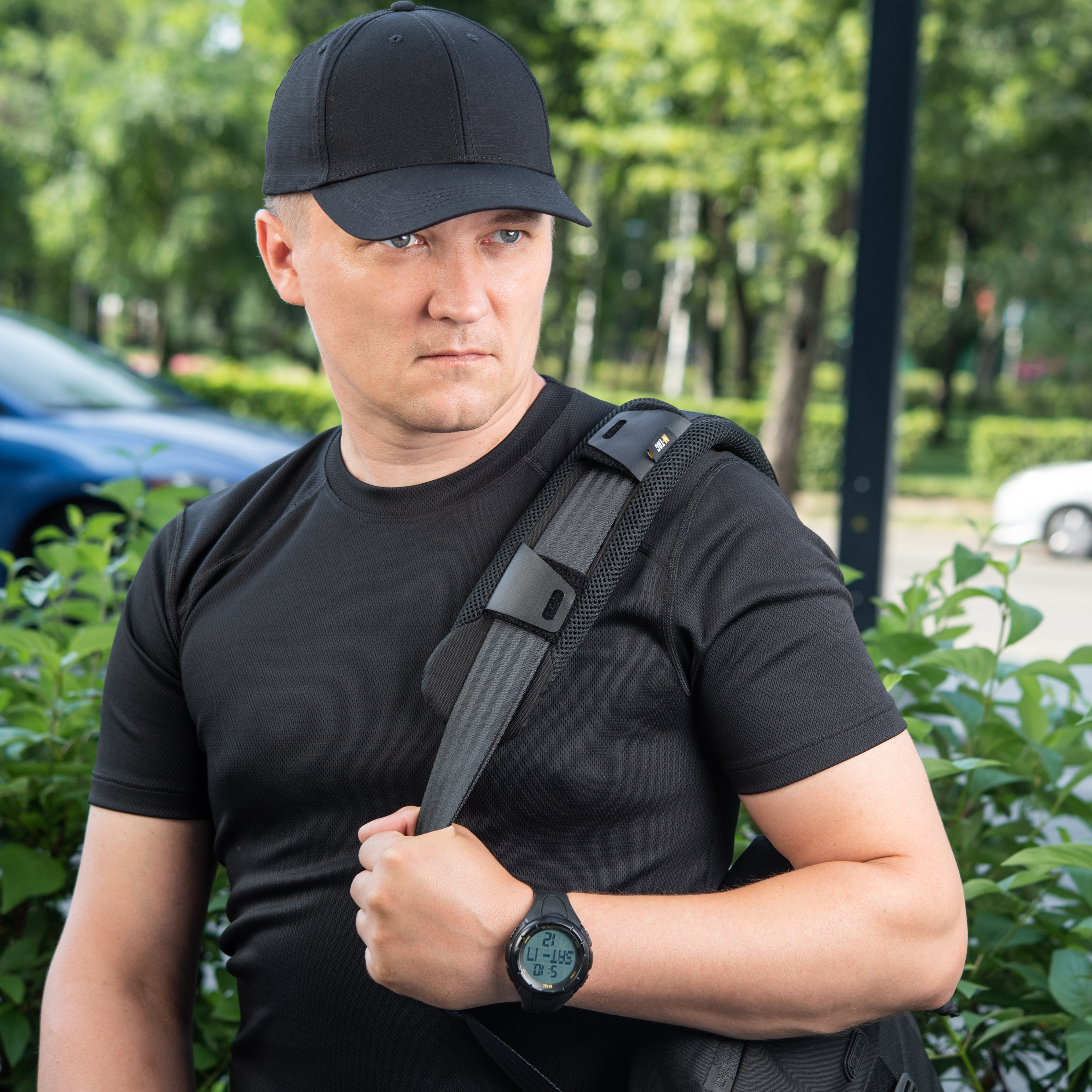 M-Tac демпфер плечевой на лямку 50 мм Elite Black — 9