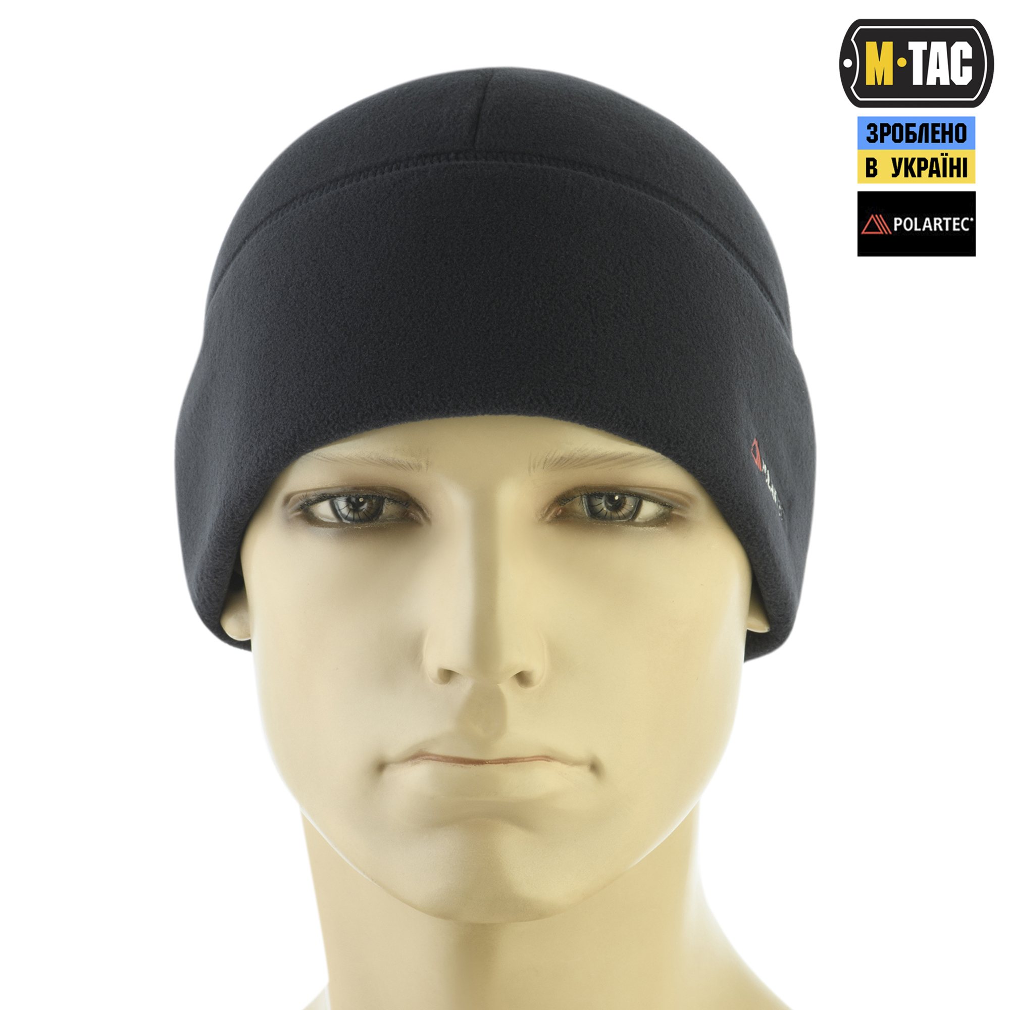 M-Tac шапка Watch Cap флис Polartec Dark Navy Blue — 3