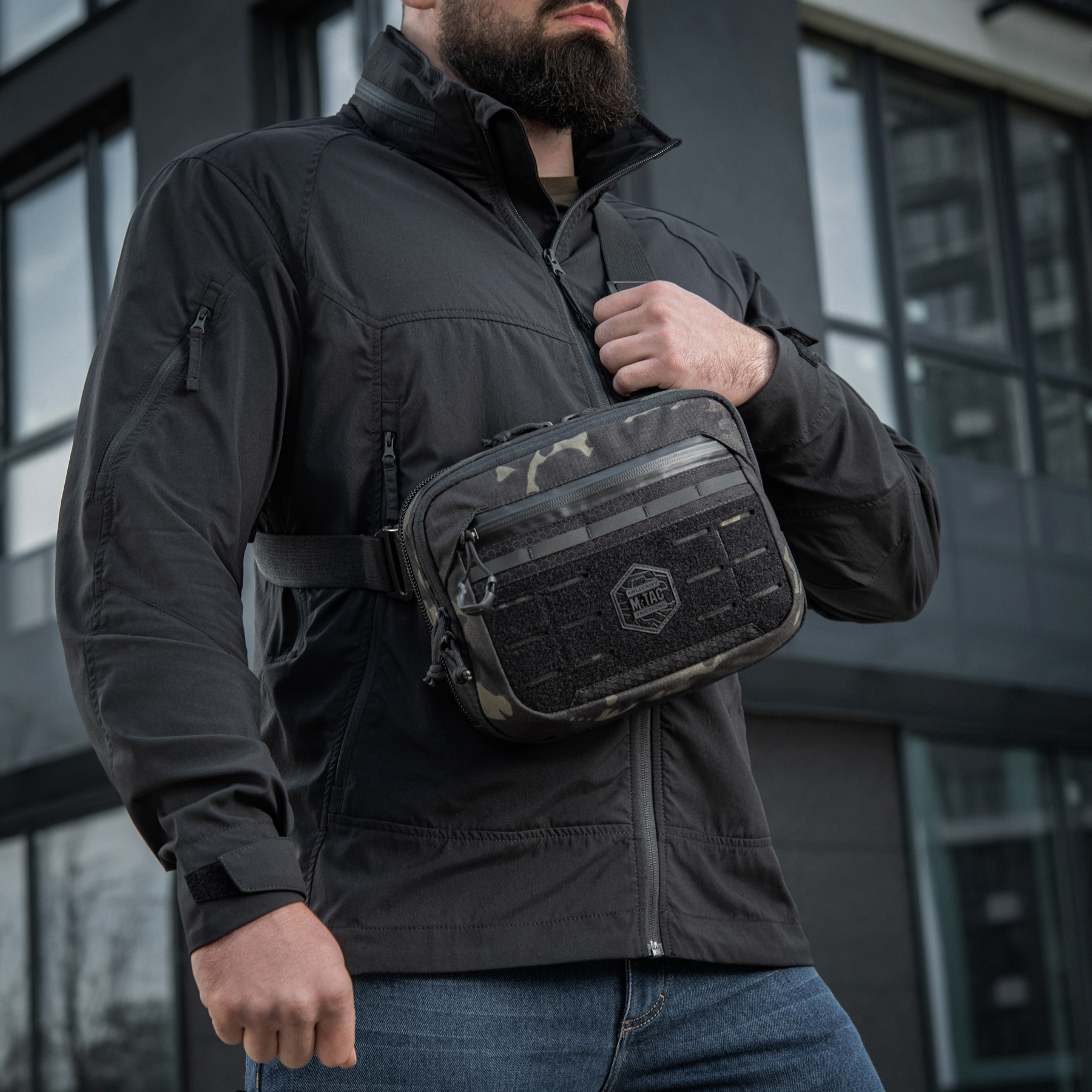 M-Tac сумка EDC Bag Elite Multicam Black — 15