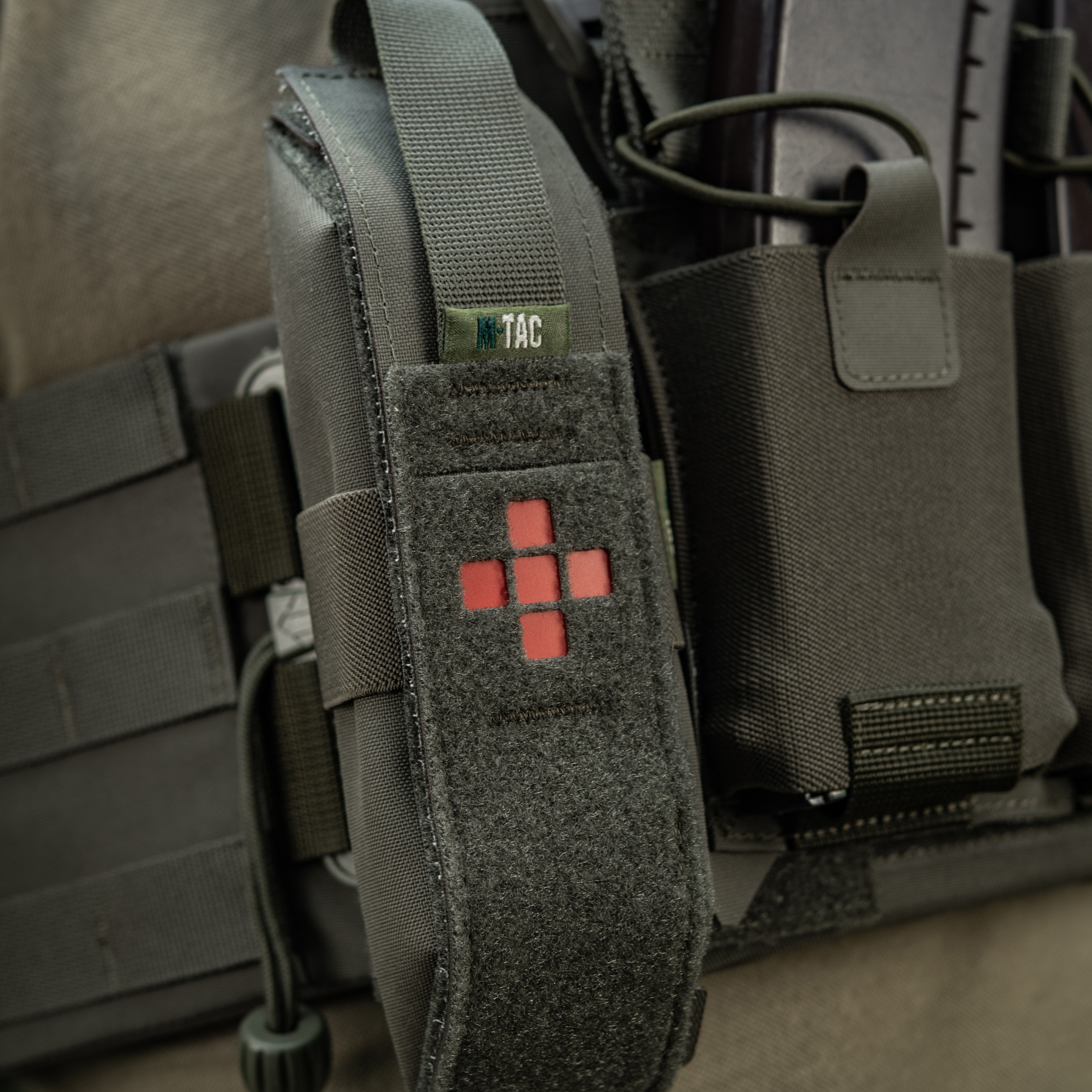 M-Tac подсумок для турникета закрытый FLAP Ranger Green — 38