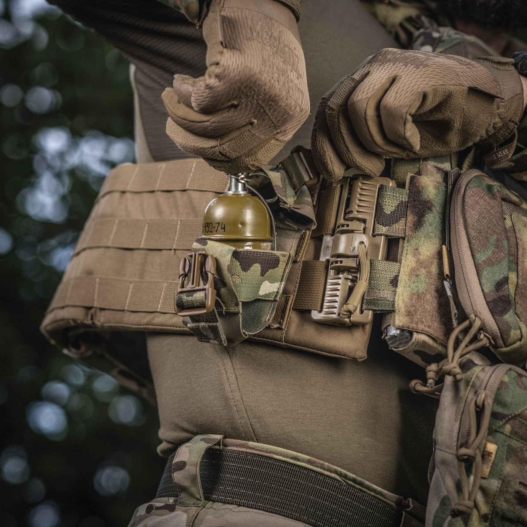 M-Tac подсумок для осколочной гранаты РГД-5/Ф-1 Multicam — 13