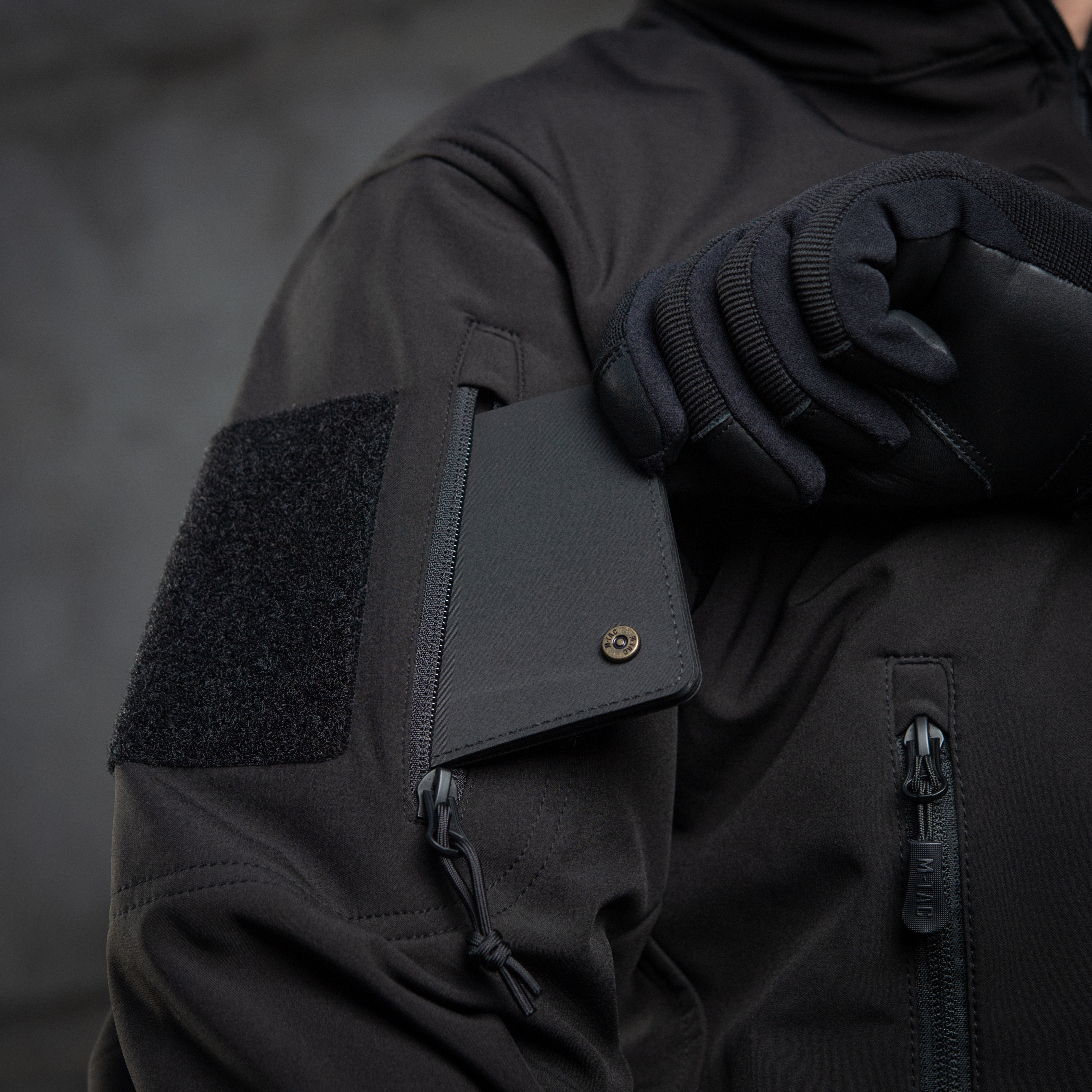 M-Tac куртка Soft Shell Police Black — 11
