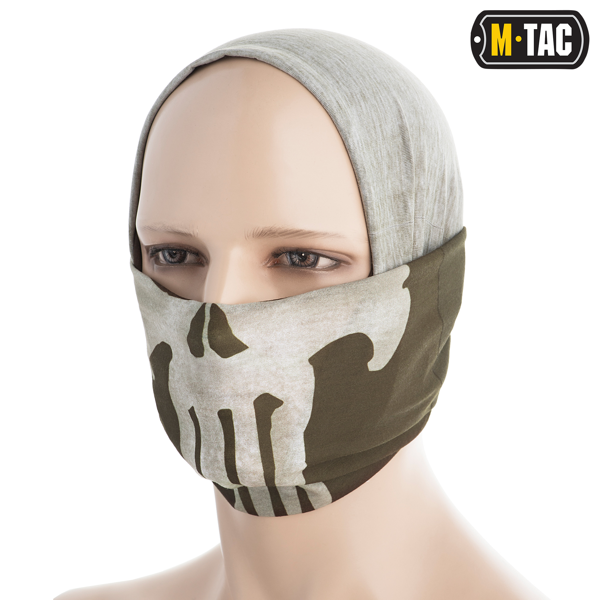 M-Tac шарф-труба облегченный Punisher Olive — 5