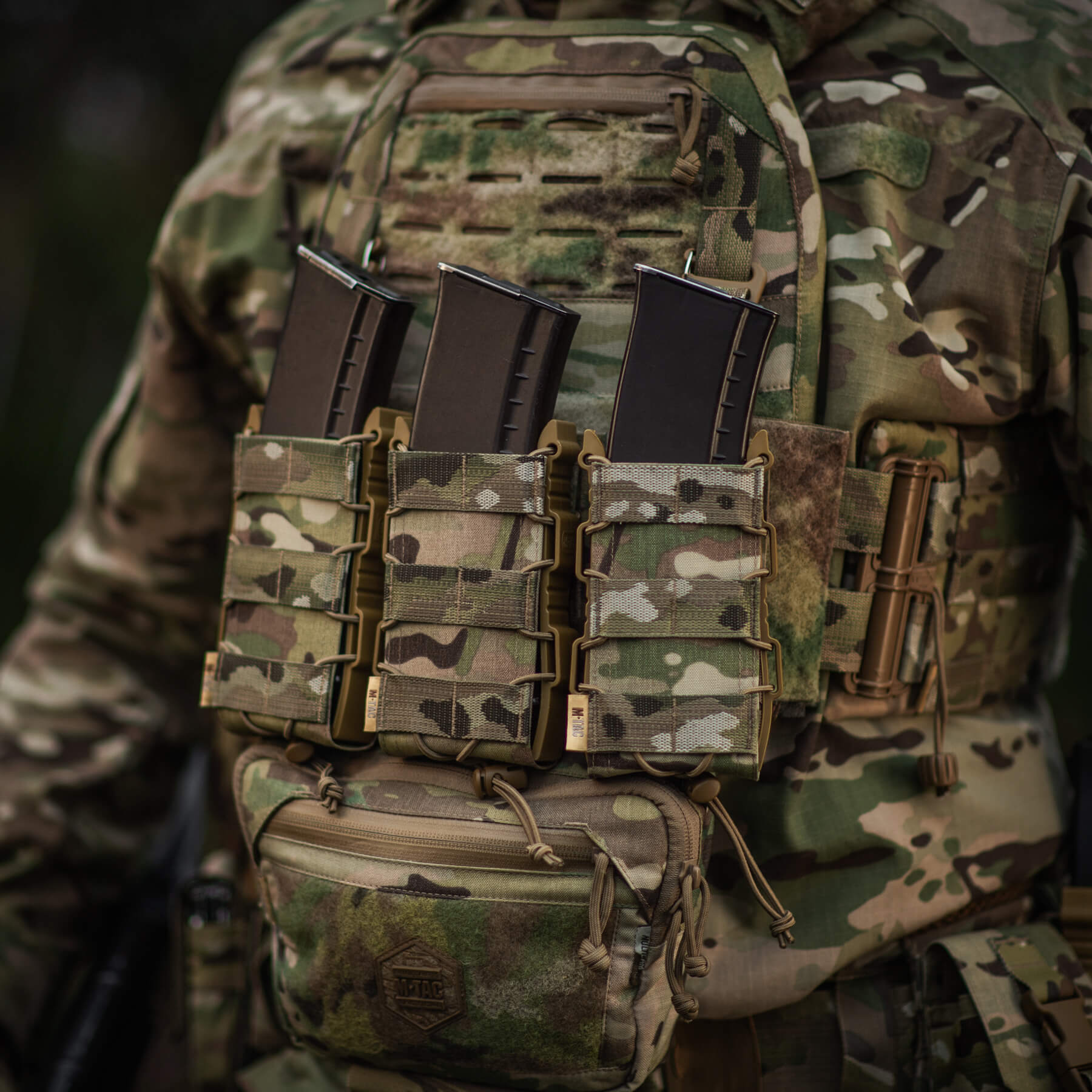 M-Tac подсумок открытый для магазина FAST Elite Multicam — 15