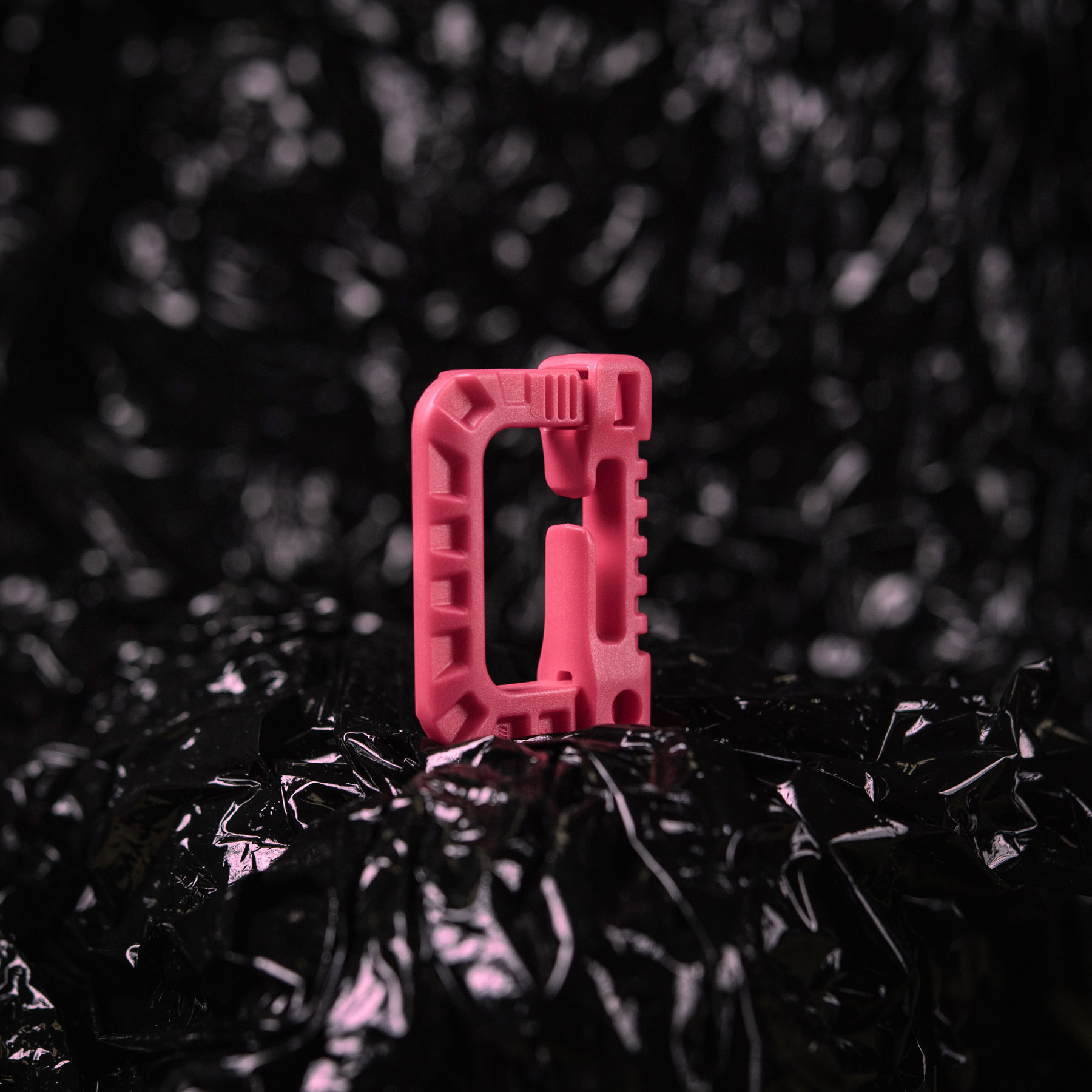 Карабин пластиковый Grimloc Pink — 6
