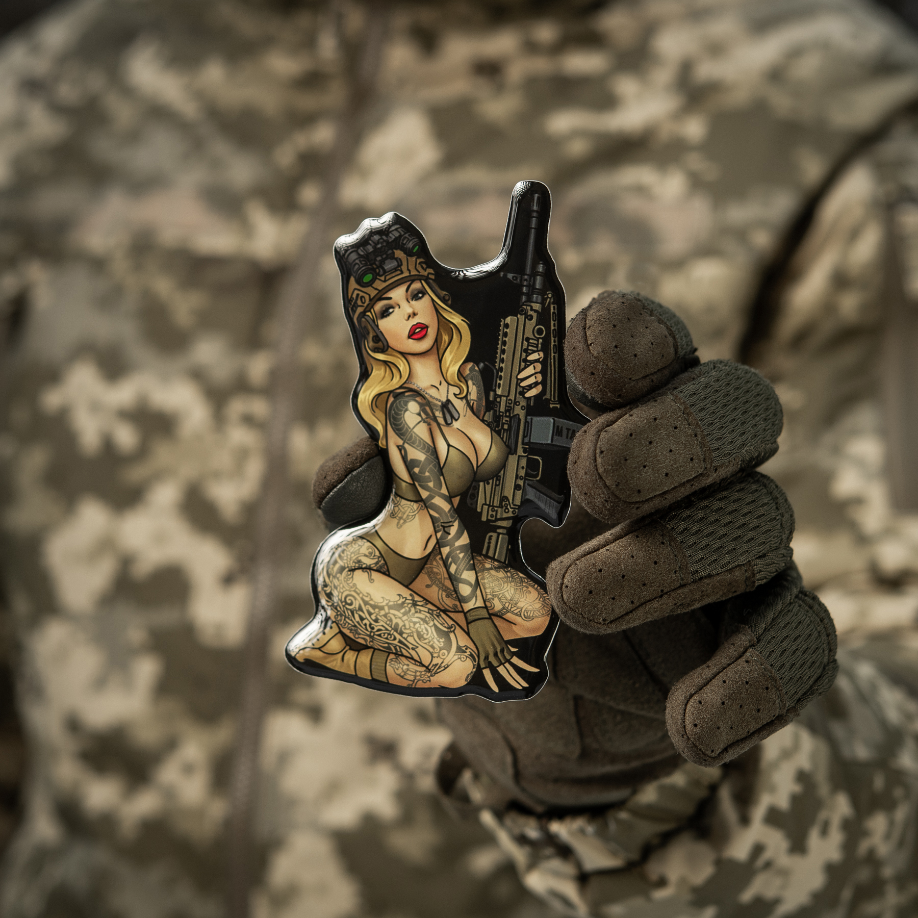 M-Tac наклейка обємна girl №5 Skandinavik — 4