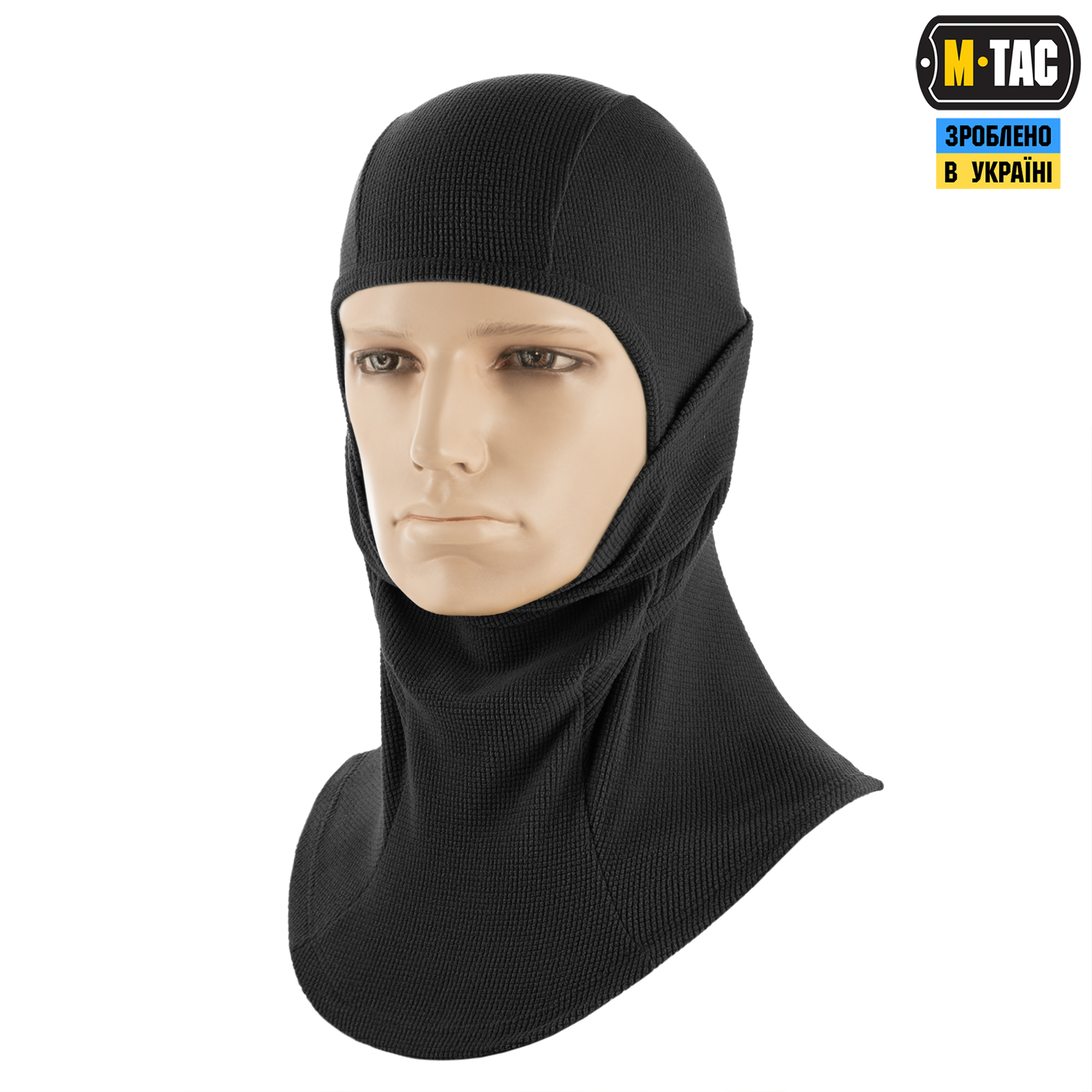 M-Tac балаклава-ниндзя Pro микрофлис рип-стоп Black — 3