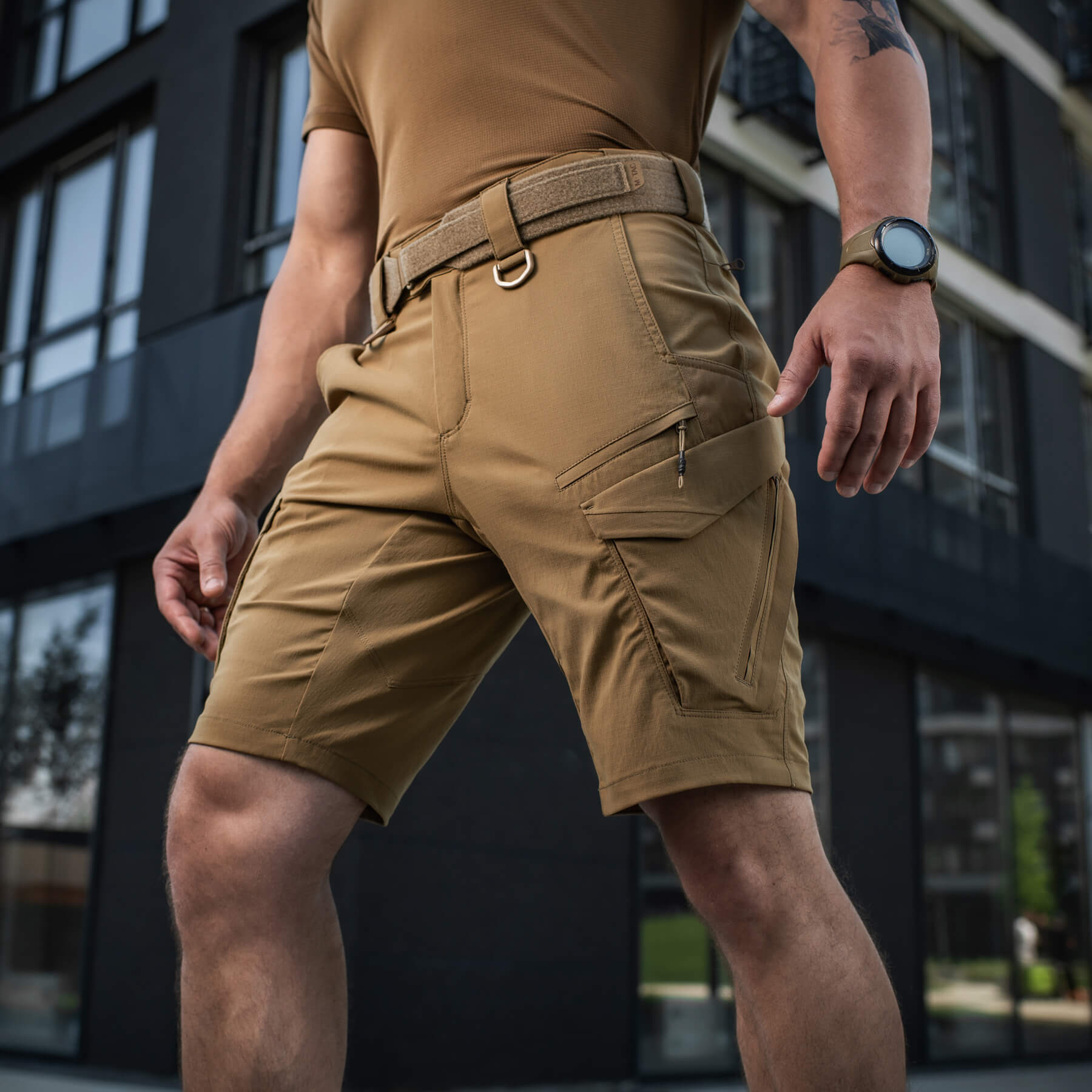 M-Tac шорты Aggressor Summer Flex Coyote — 7
