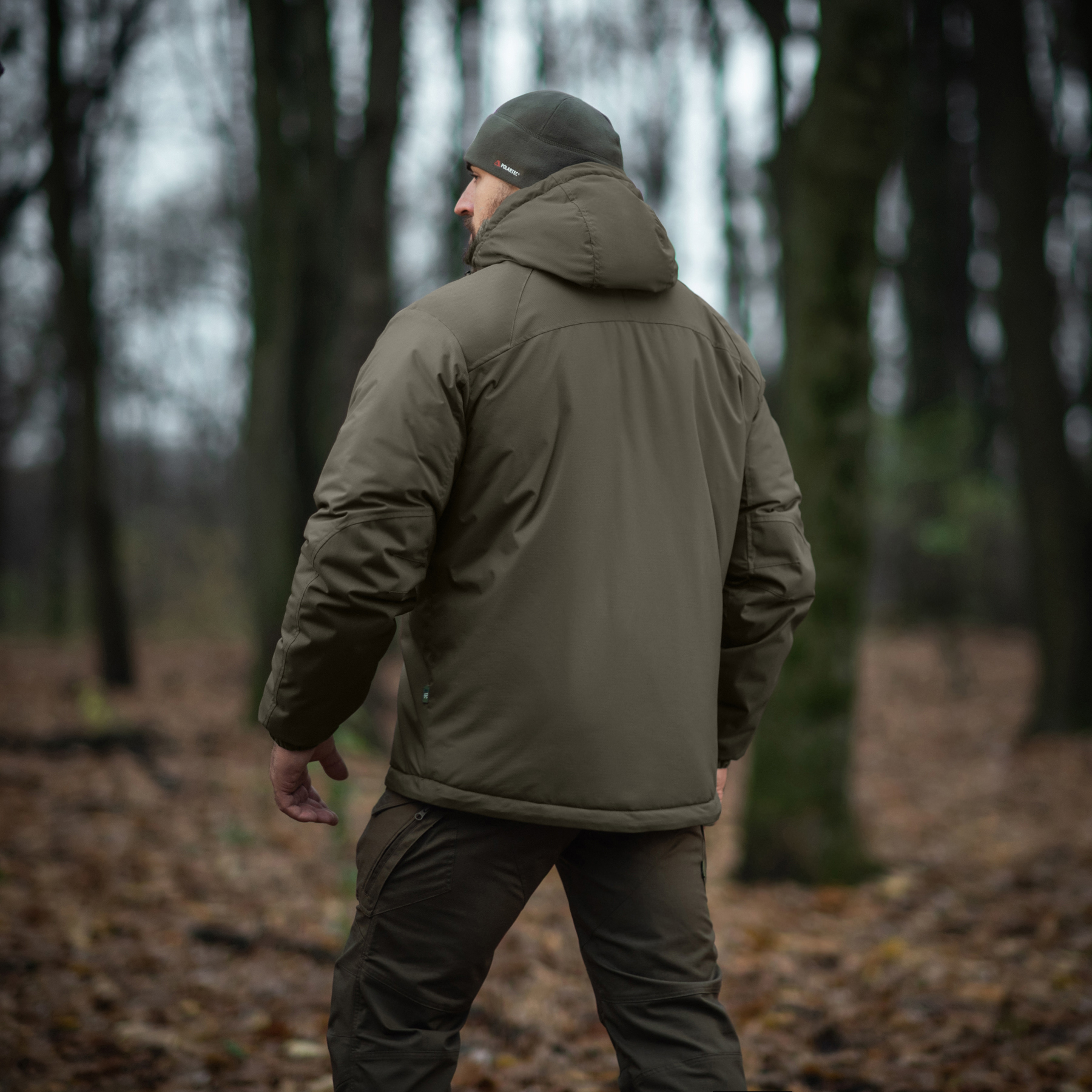 M-Tac куртка зимняя Alpha Basic Primaloft Dark Olive — 27