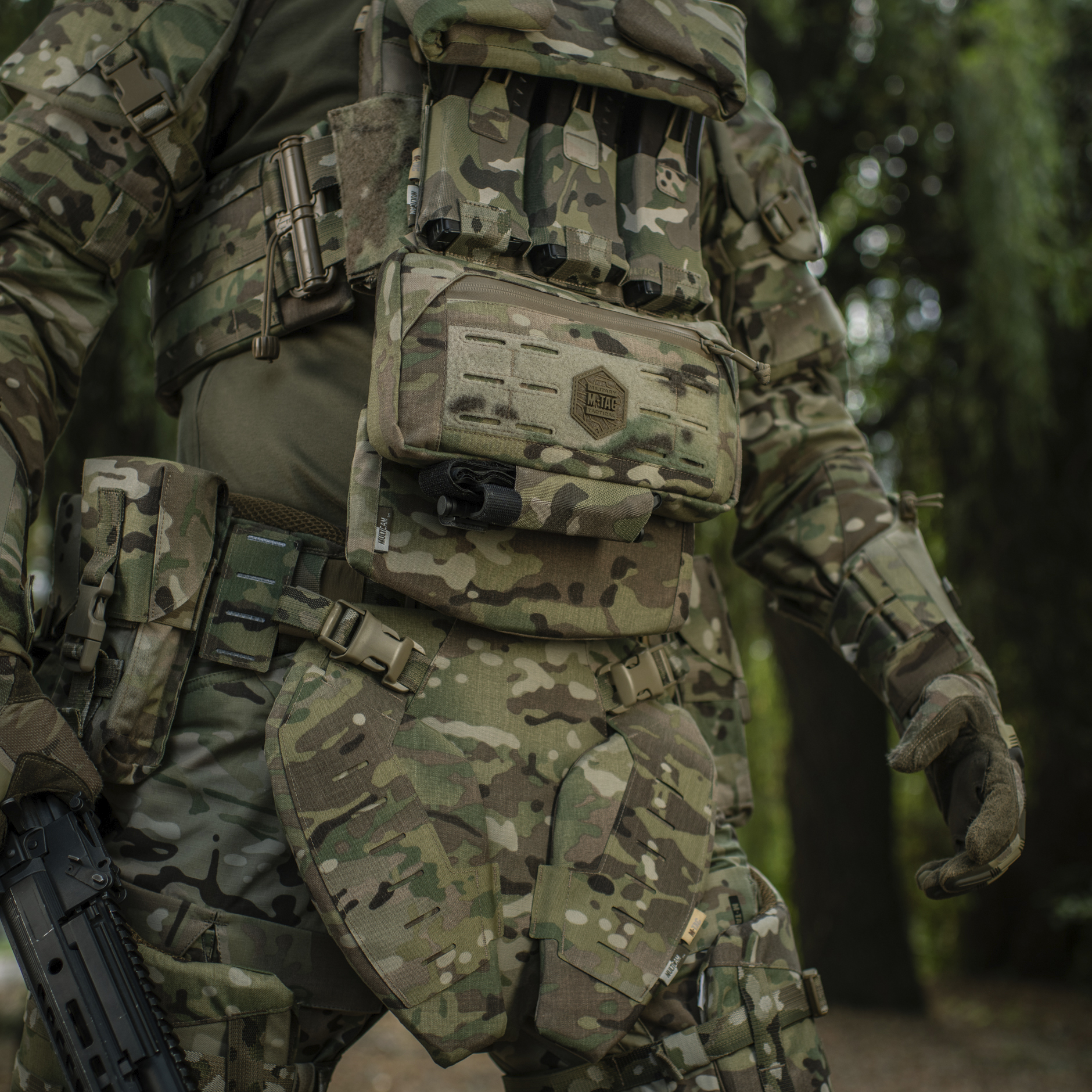M-Tac защита живота с баллистическим пакетом 1 класс защиты (FMS) Multicam — 28