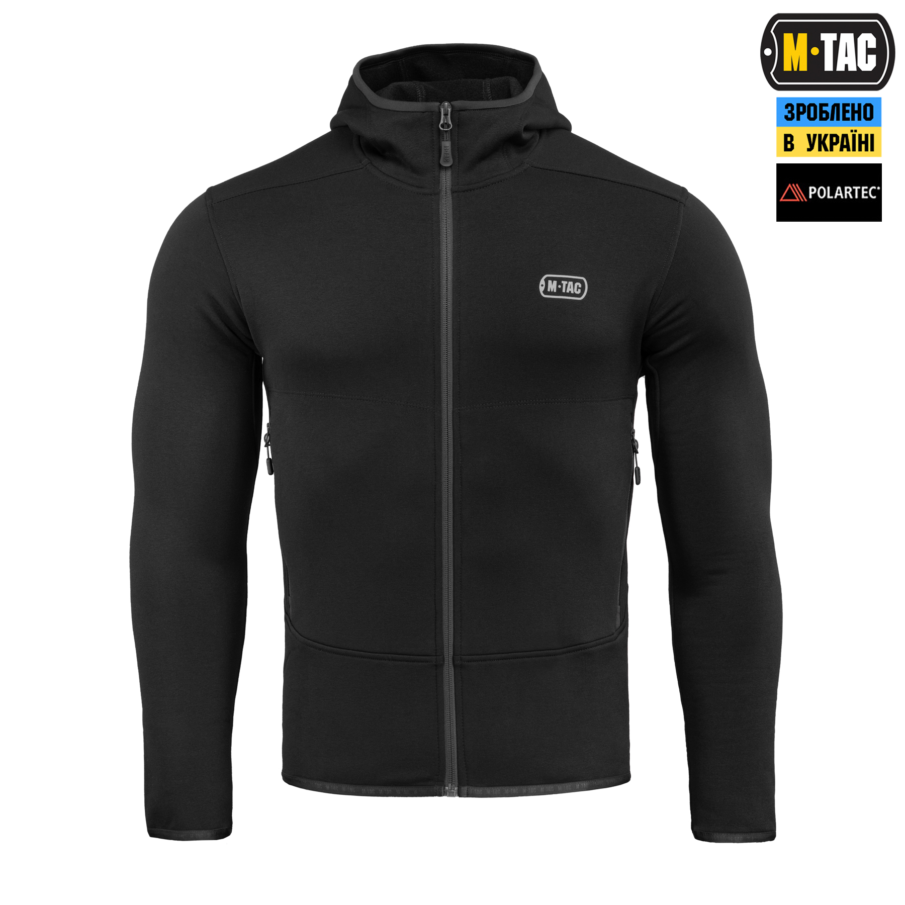 M-Tac кофта Shadow Fleece Polartec Black — 3