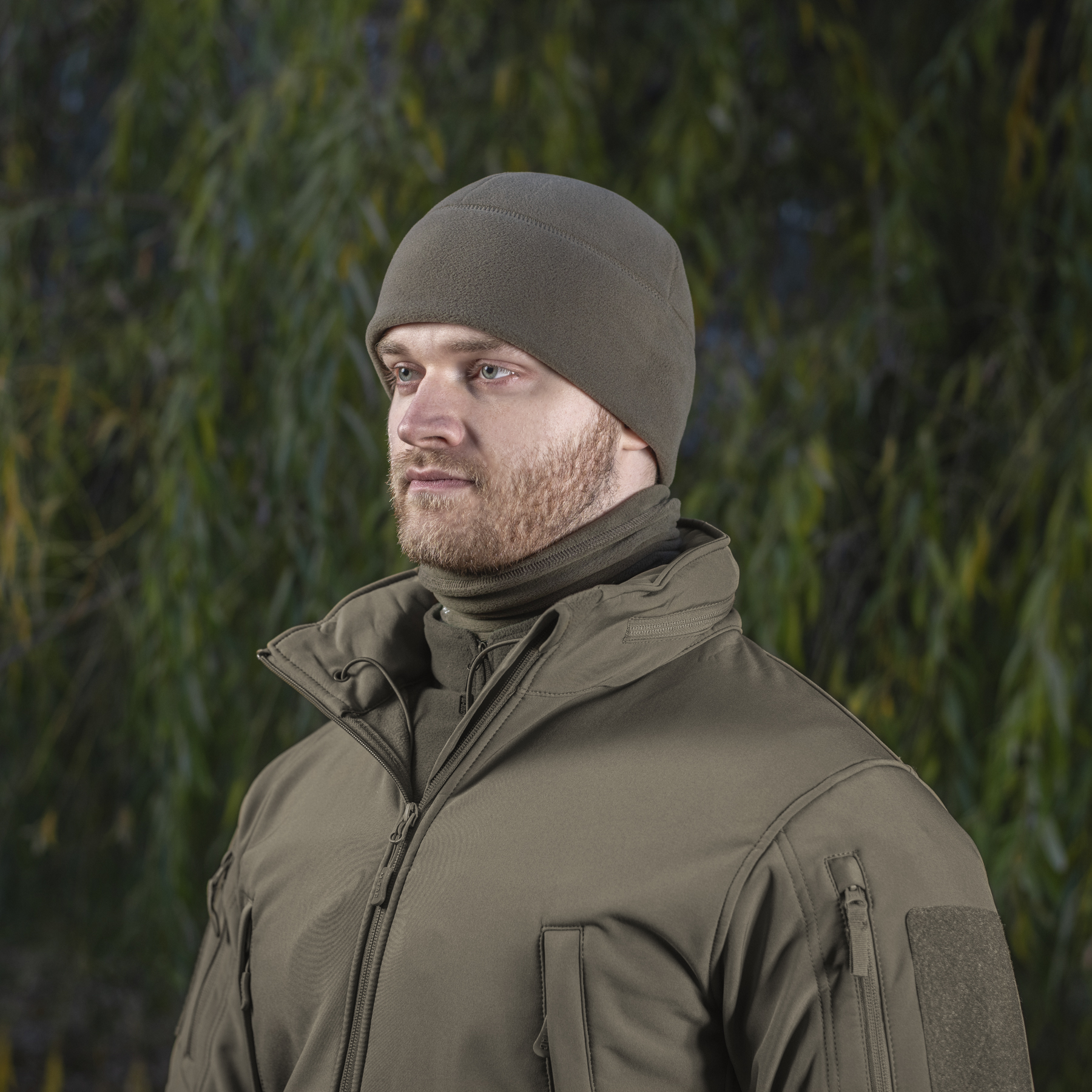 M-Tac шапка Watch Cap флис Polartec Dark Olive — 10