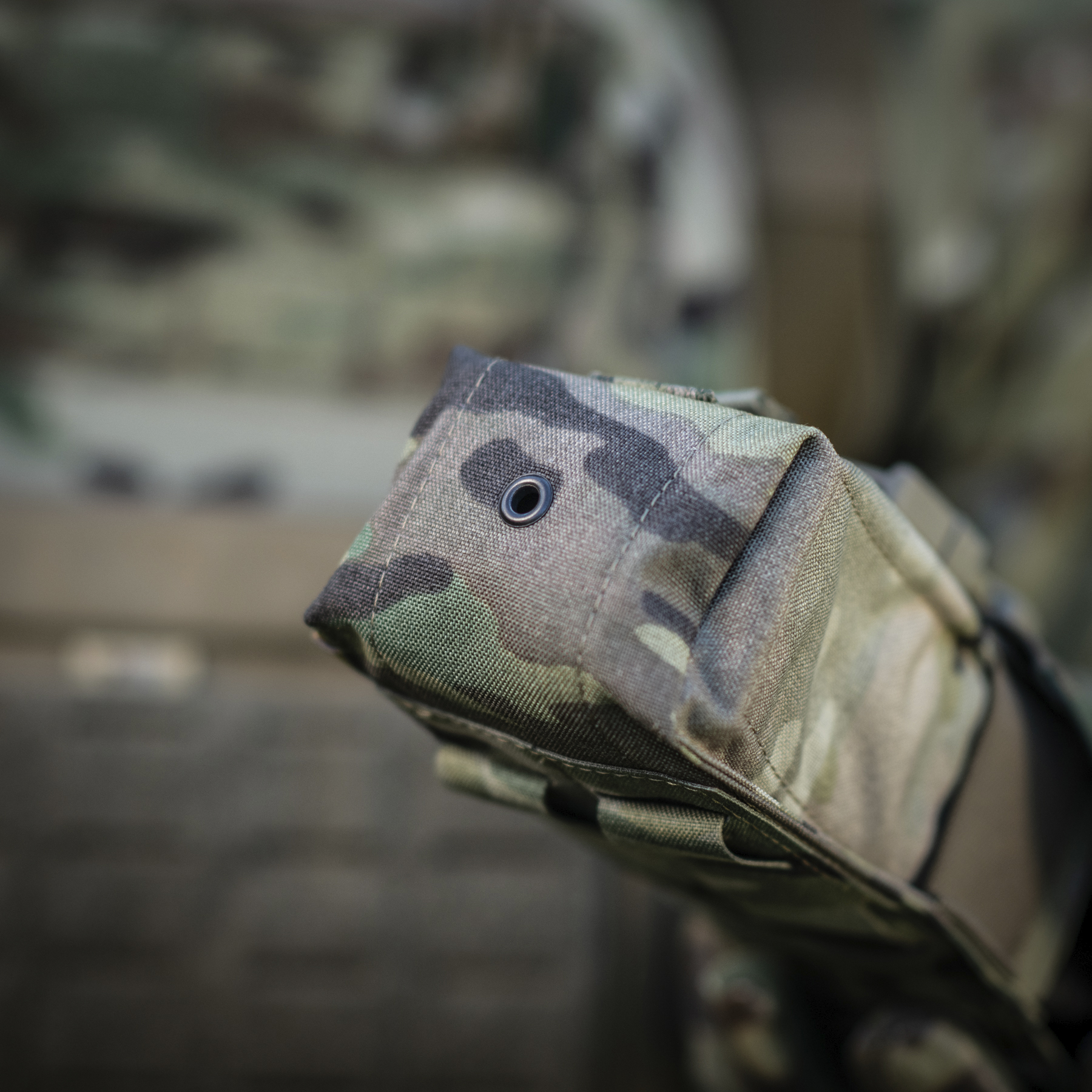 M-Tac подсумок на два магазина закрытый Fastex Multicam — 15