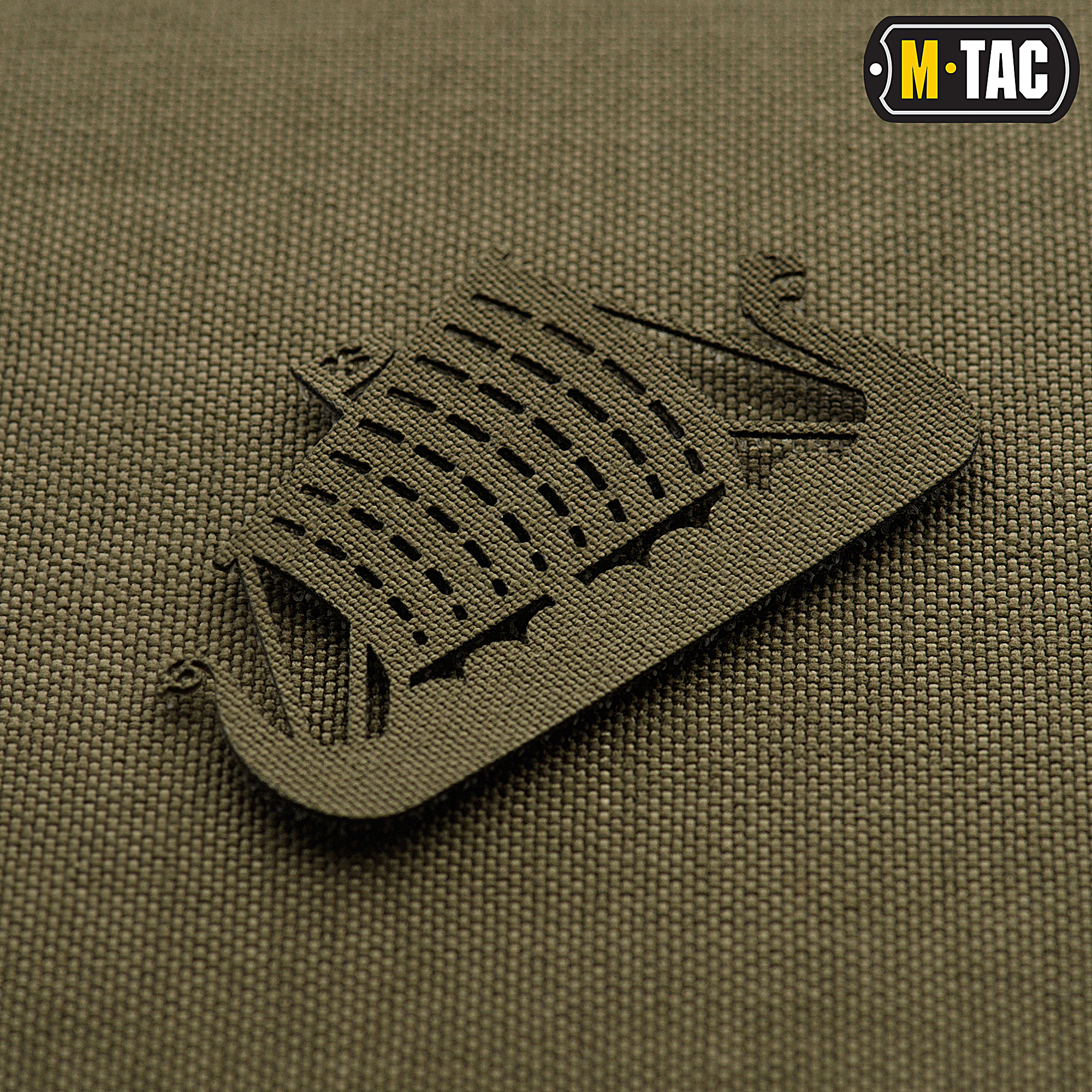 M-Tac нашивка Драккар сквозная Laser Cut Ranger Green — 3