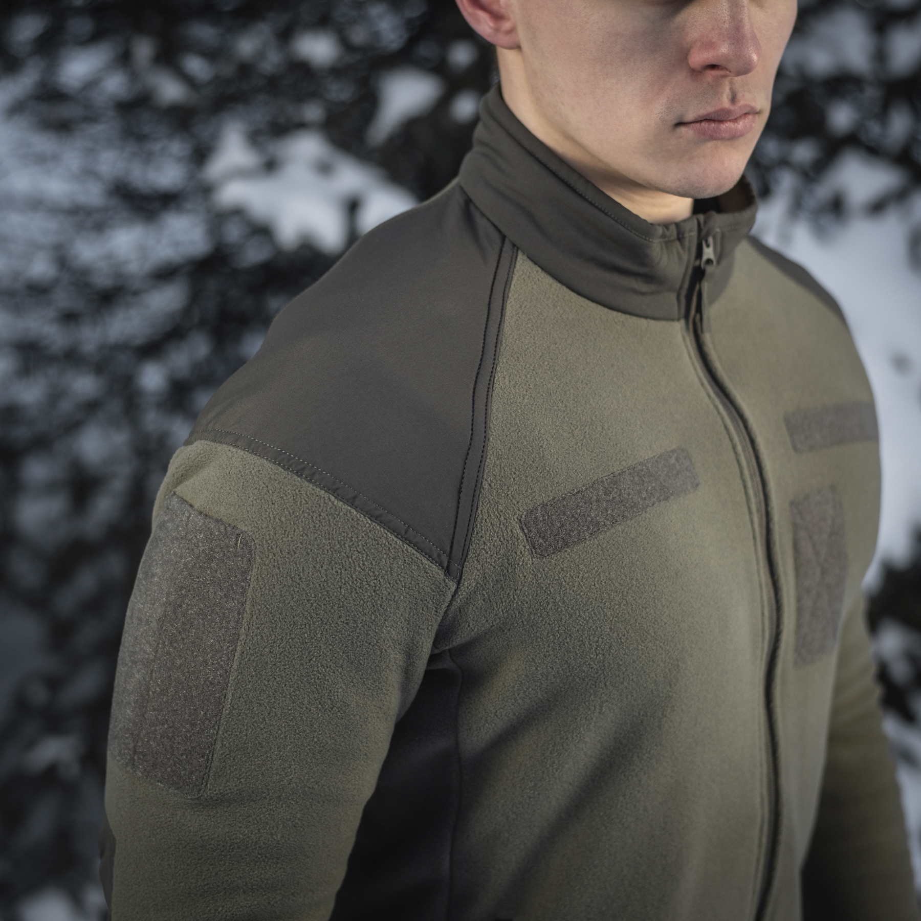 M-Tac куртка Combat Fleece Jacket Dark Olive — 13