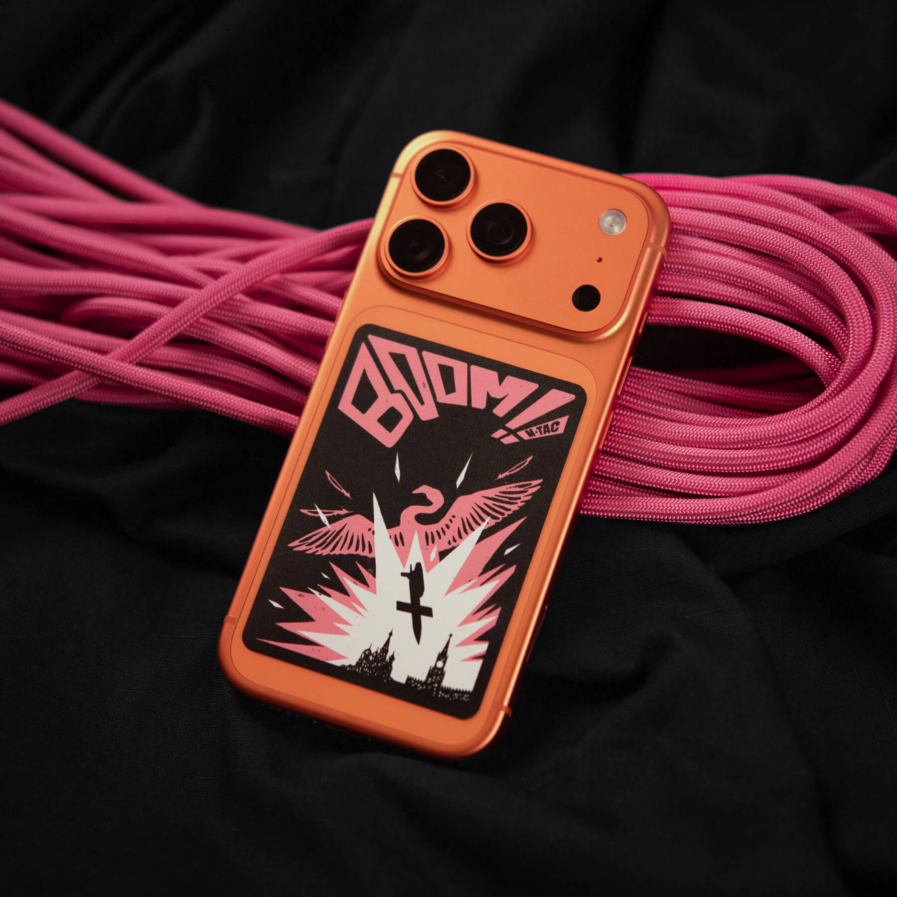 M-Tac наклейка Boom!! Фламінго Pink — 7